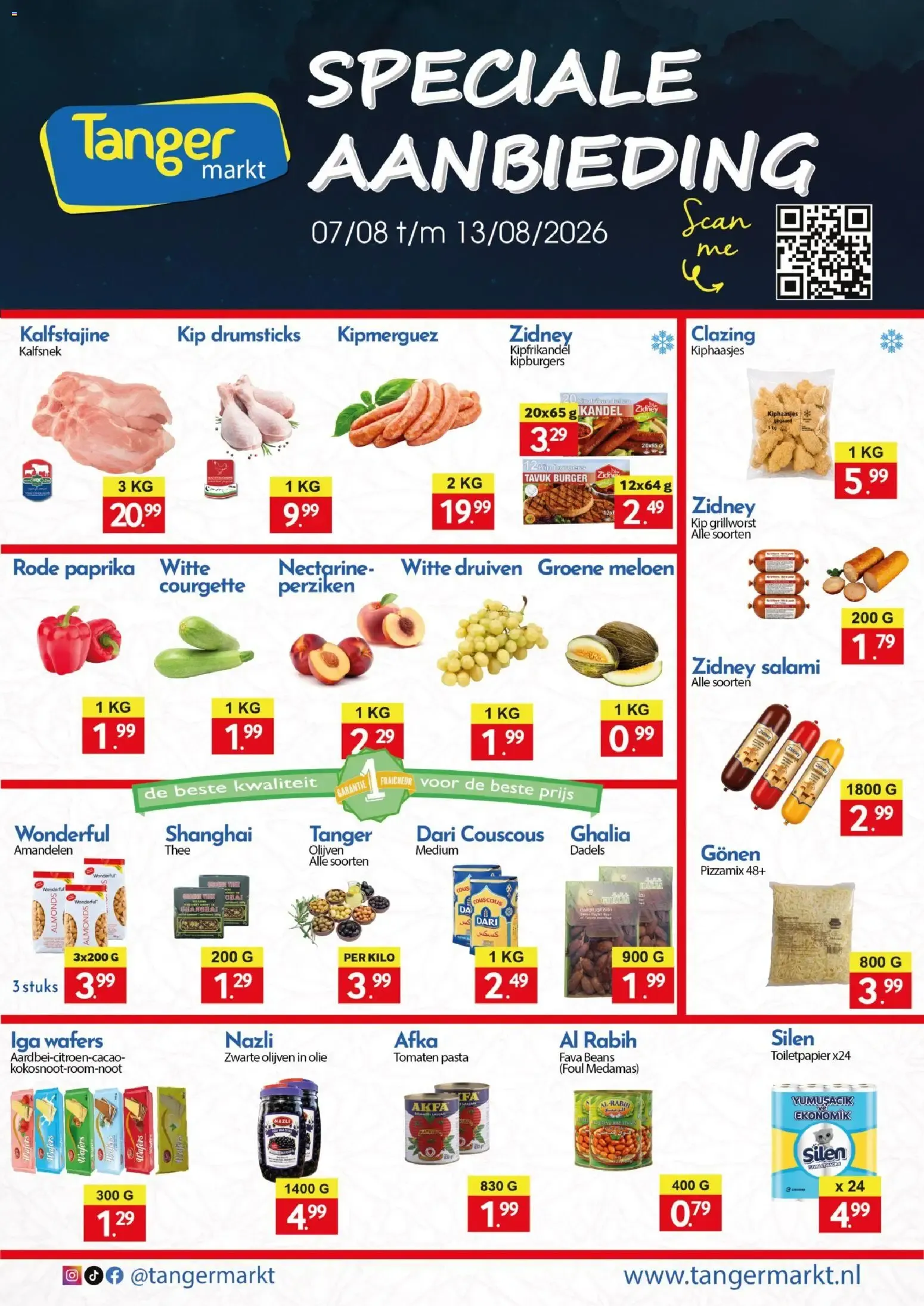 Tanger Markt Speciale Aanbieding van 7 augustus tot 13 augustus 2026 - Folder pagina 1
