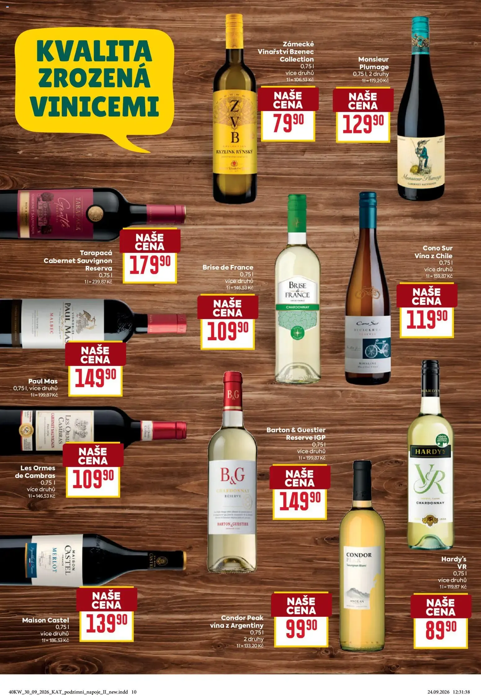 BILLA: Degustación en Colores de Otoño - 30. září 20. října 2026 - Page 10