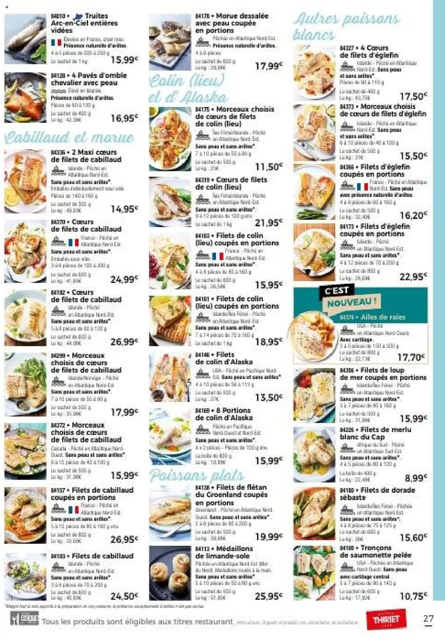Thiriet - Catalogue automne à partir du 30/09/2026 - promo en ligne du 30 septembre au 31 décembre 2026 - Catalogue page 27