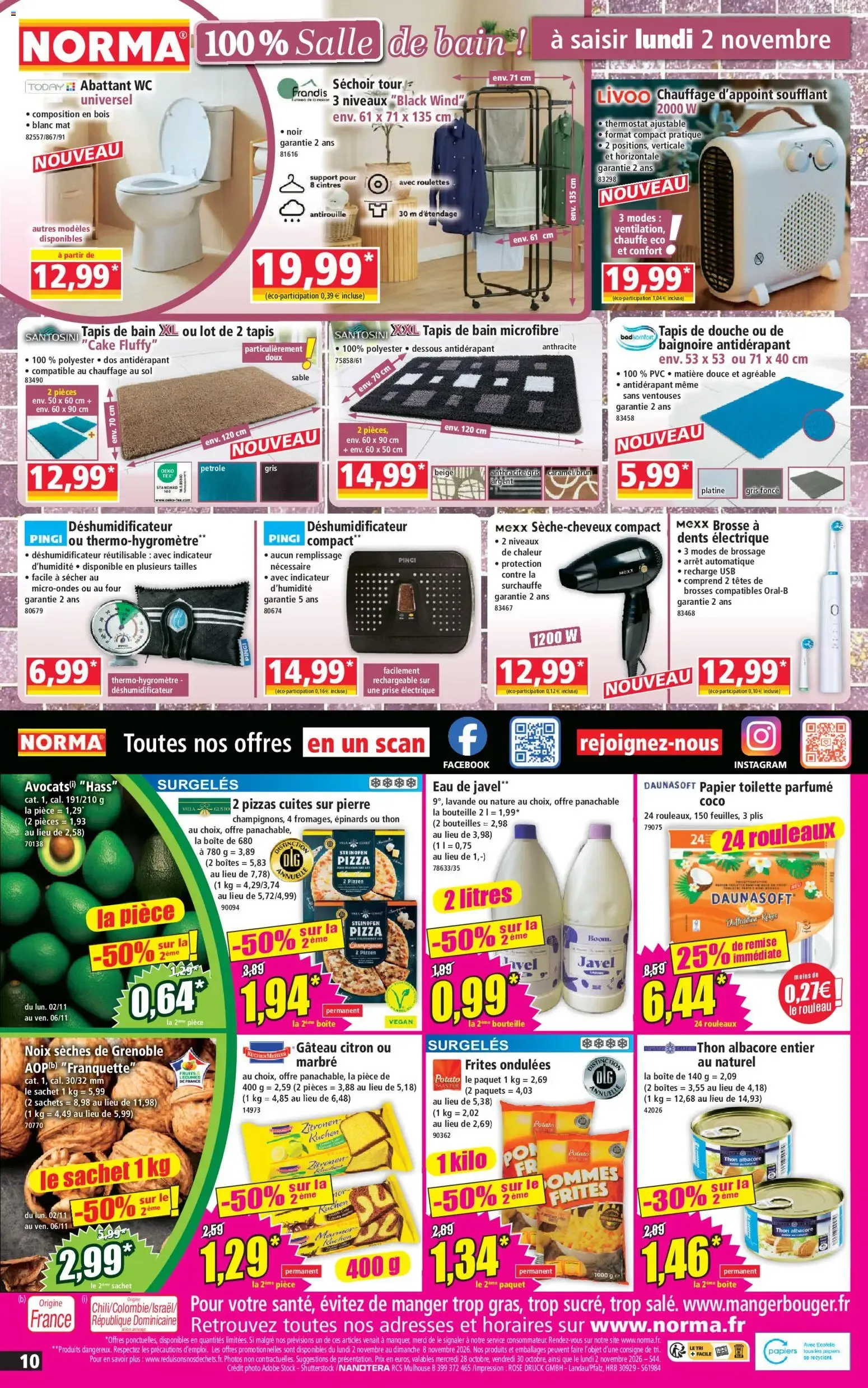 Norma catalogue à partir du 28/10/2026 - promo en ligne du 28 octobre au 3 novembre 2026 - Catalogue page 10