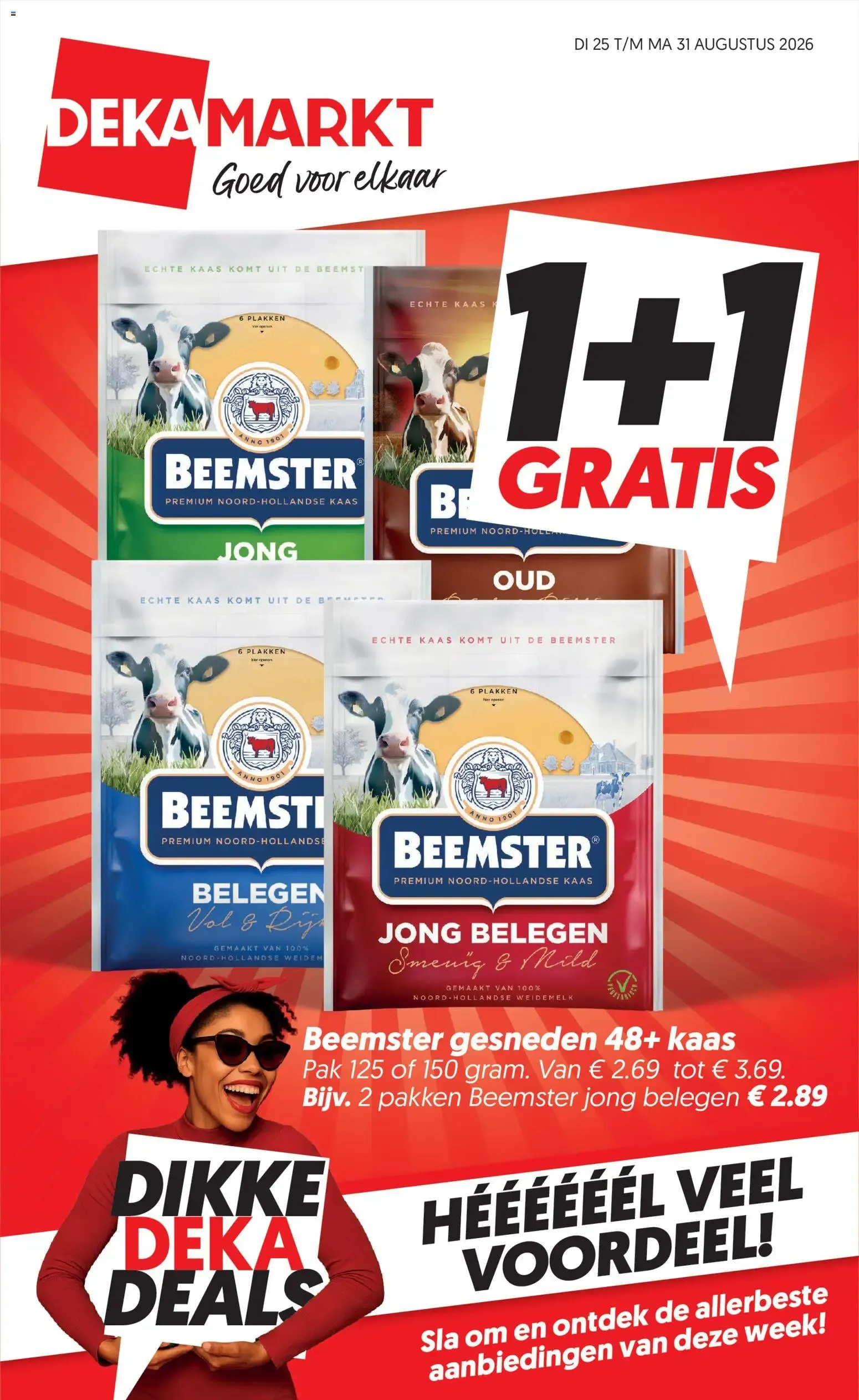 Dekamarkt: Dikke Deka Deals van 25 augustus tot 31 augustus 2026 - Folder pagina 1