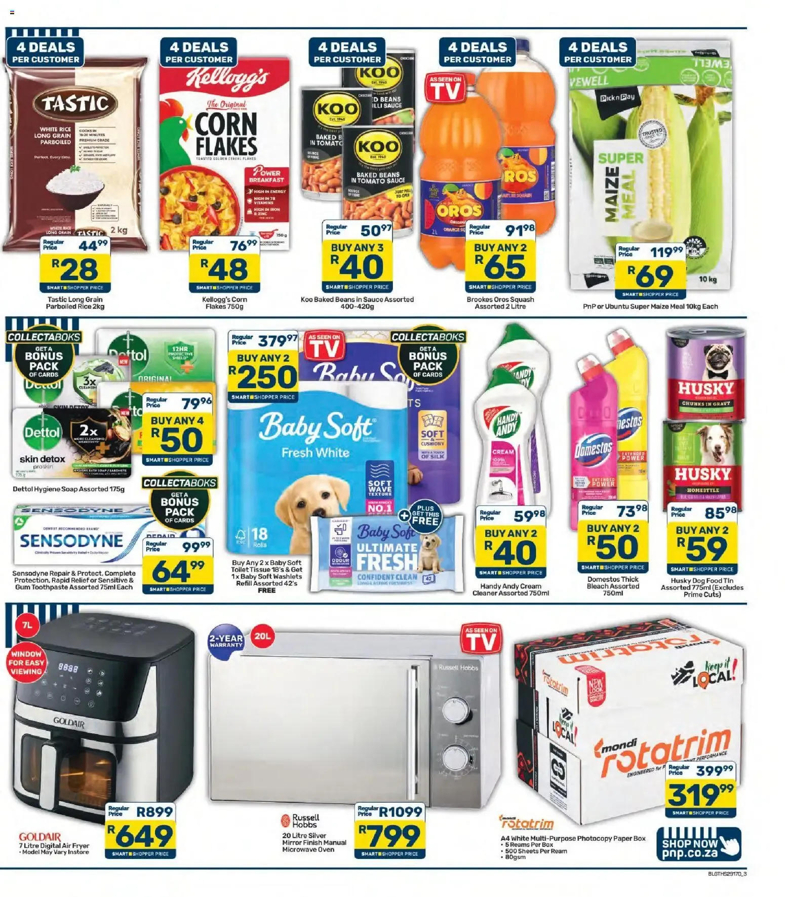 Pick n Pay Inland Provinces - Specials (26/10/2026 - 01/11/2026) Online from 26 October to 1 November 2026 - Catalogue Page 3