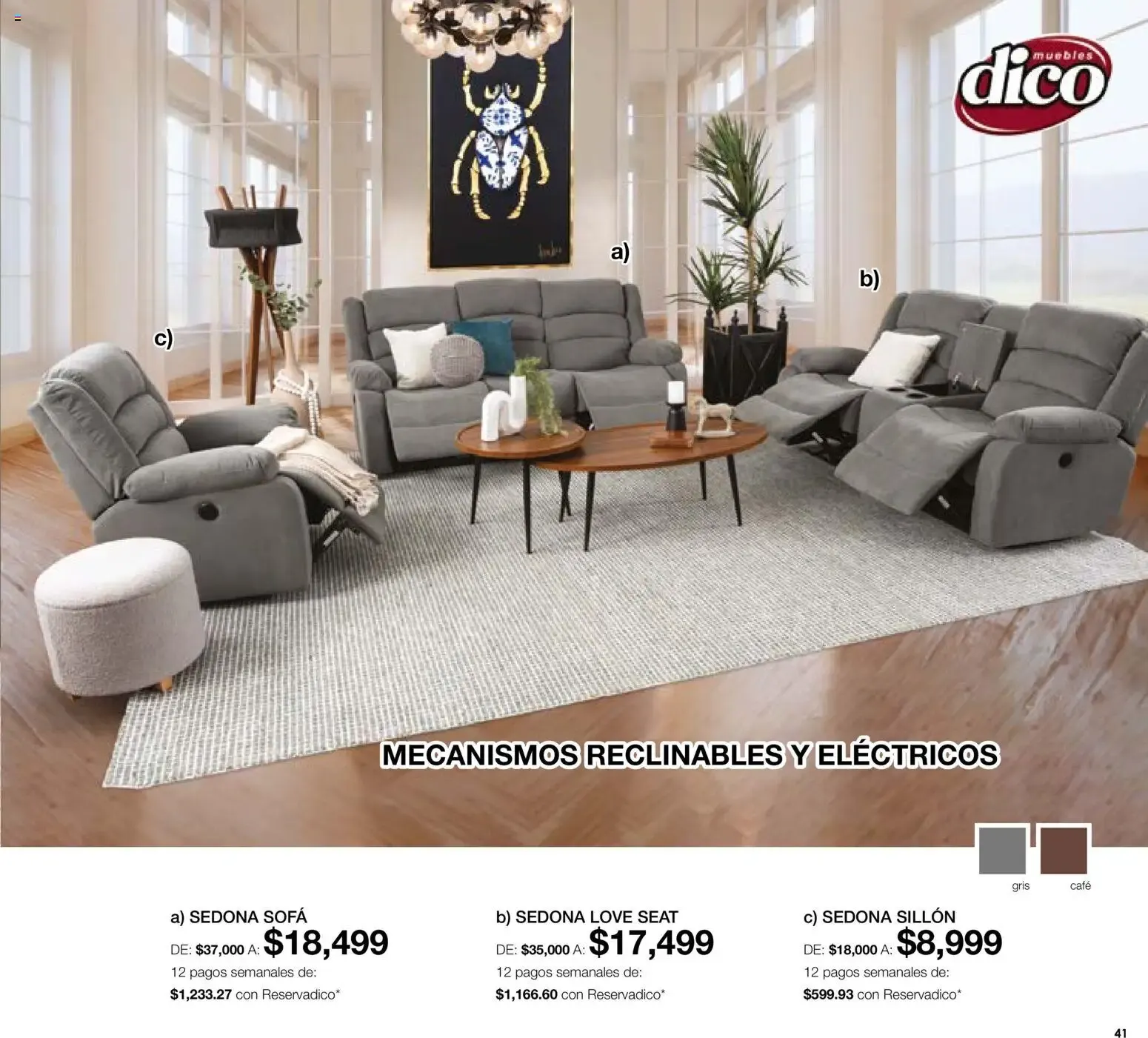 Catálogo de Dico Muebles - Medio Año Medio Precio 1 de agosto al 31 de agosto 2026 - Pagina 41