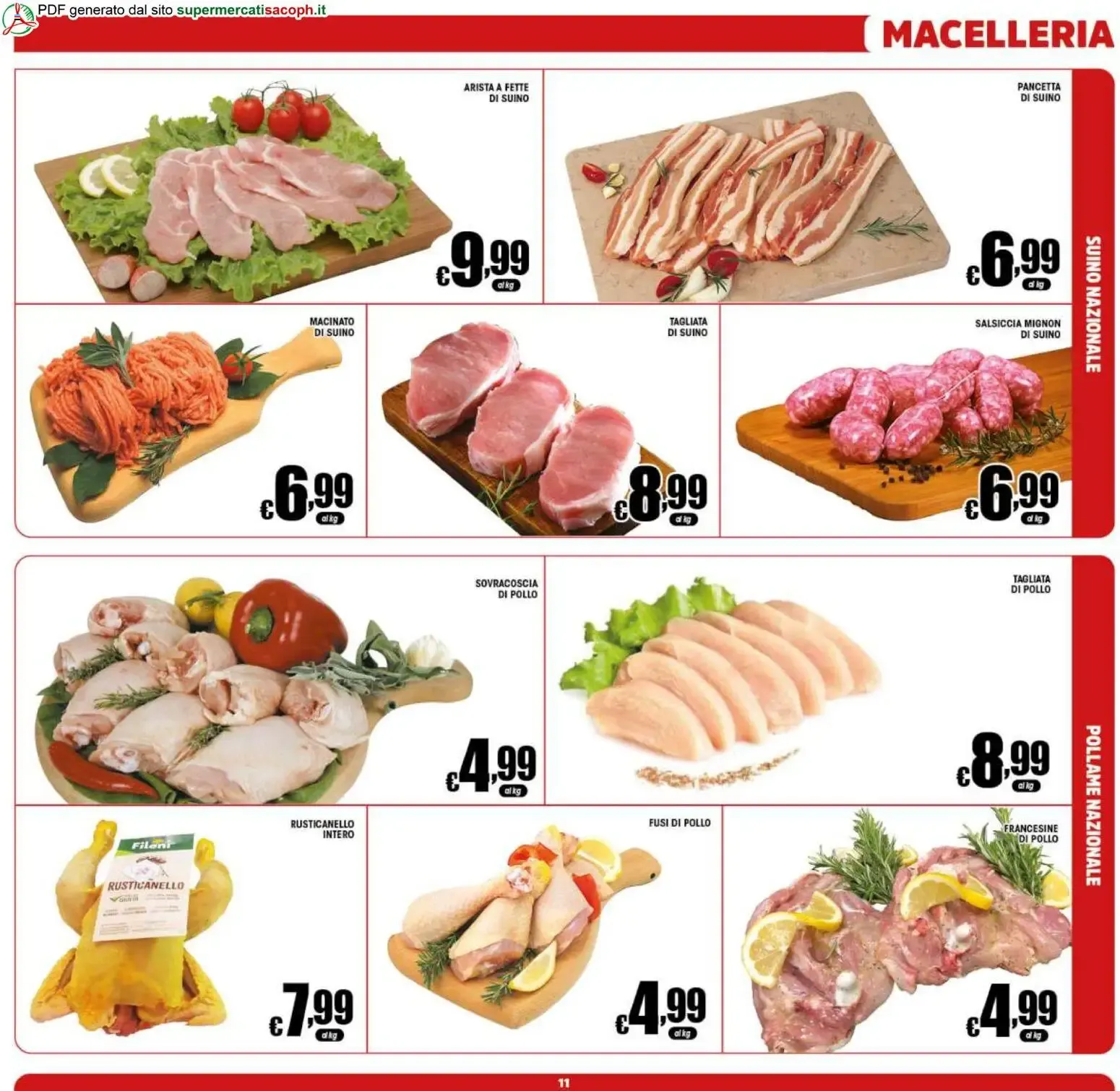 Sacoph volantino dal 01/07/2026 - online Offerte da 1 luglio a 9 luglio di 2026 - Pagina del volantino 11