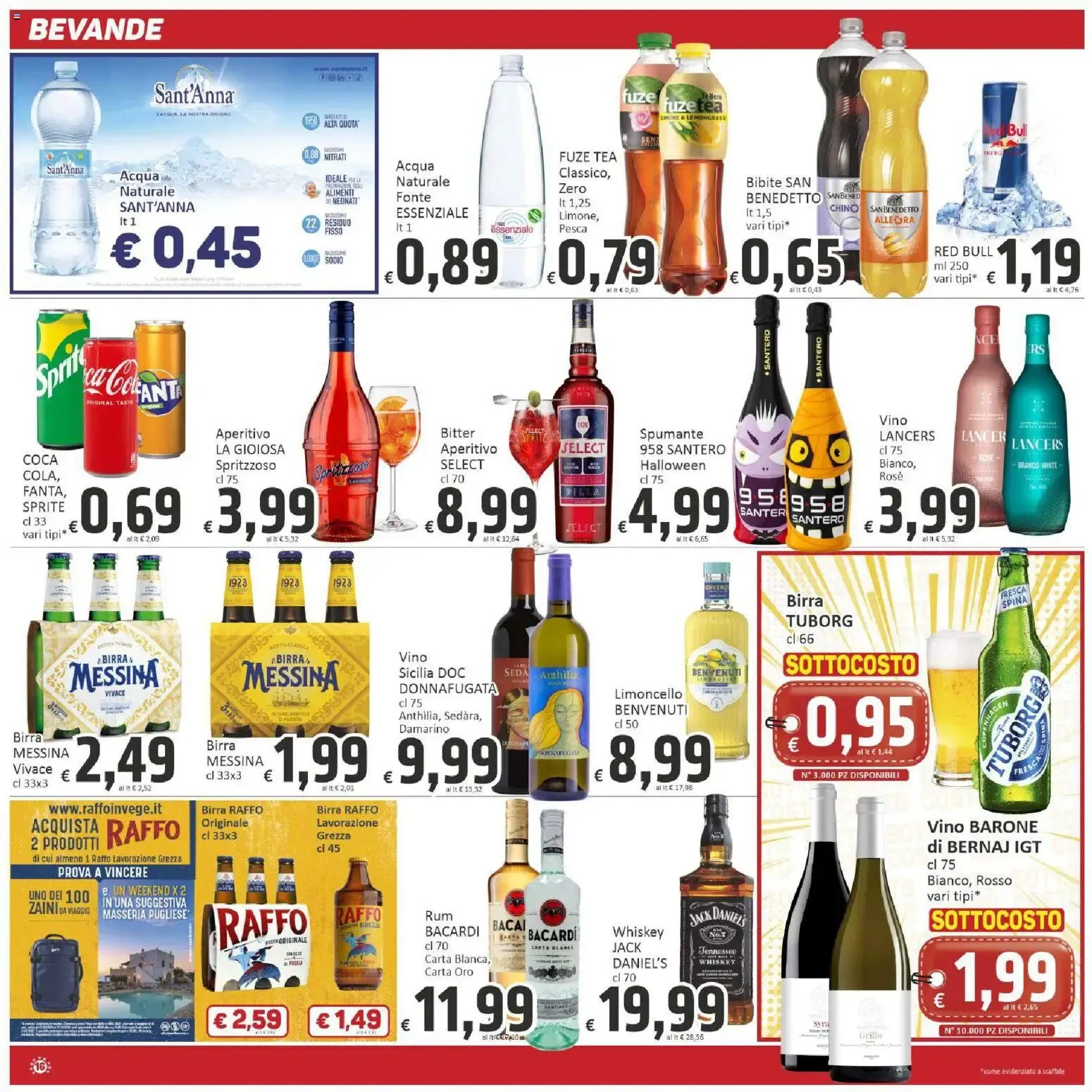 Supermercati Paghi Poco - Sottocosto da 23 ottobre a 2 novembre di 2026 - Pagina del volantino 16