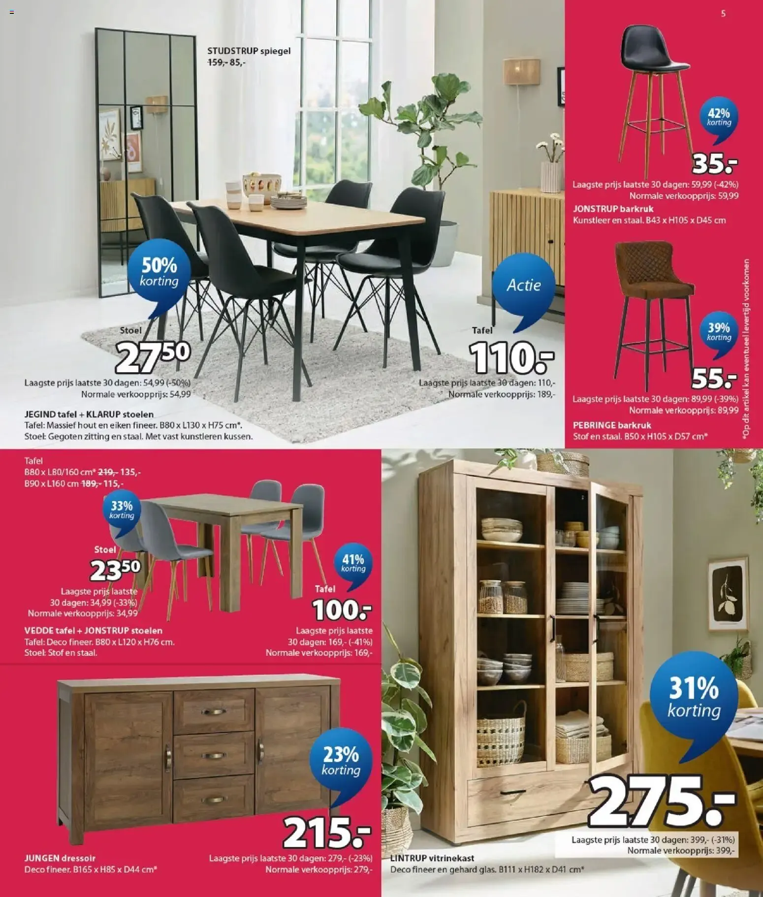 JYSK Tuin opruiming tot 60% korting van 27 juli tot 9 augustus 2026 - Folder pagina 5