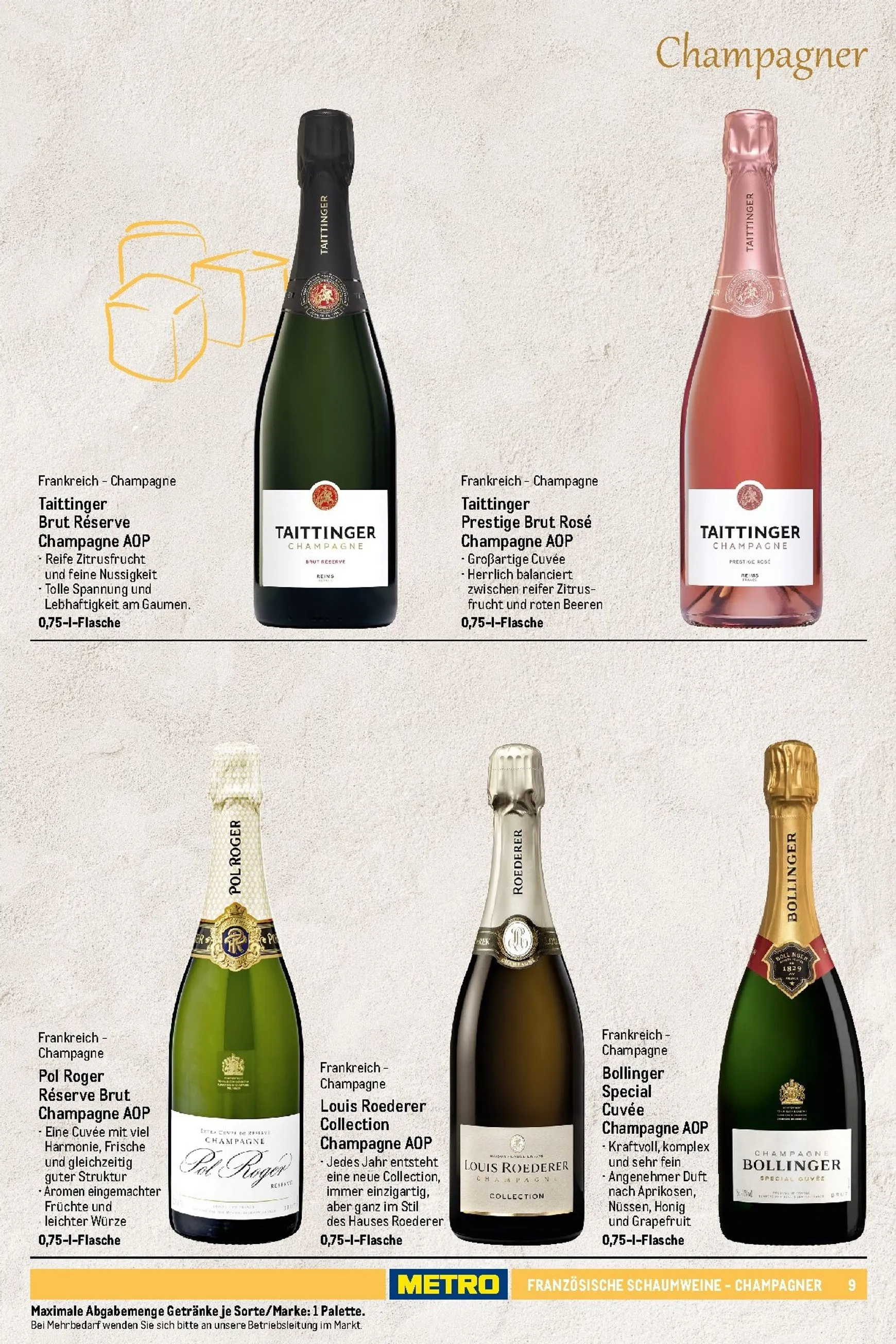 Sortimentskatalog Wein und Sekt für die perfekte Weinkarte von 1. November bis 30. September 2026 - Prospekt seite 10