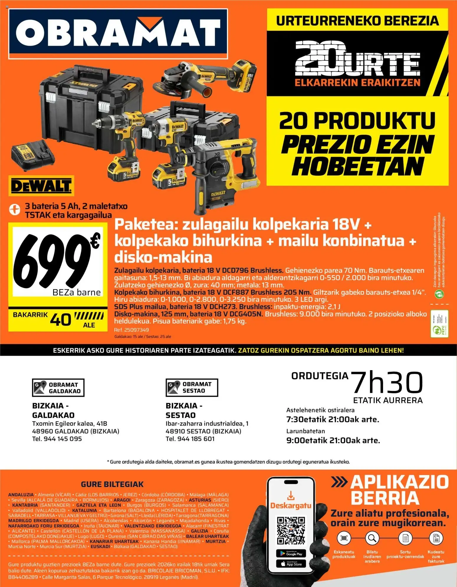 Catálogo de Obramat Urteurreneko Berezia: 20 Produktu Prezio Ezin Hobetan 18 de septiembre al 5 de octubre 2026 - Página 8