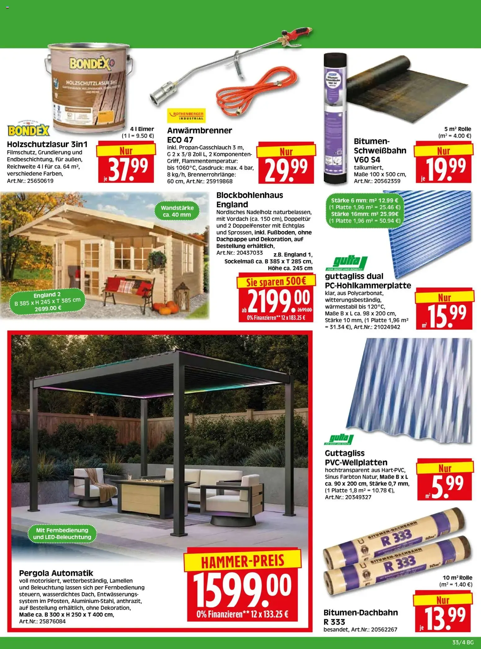 HERKULES Bau & Garten von 10. August bis 15. August 2026 - Prospekt seite 4