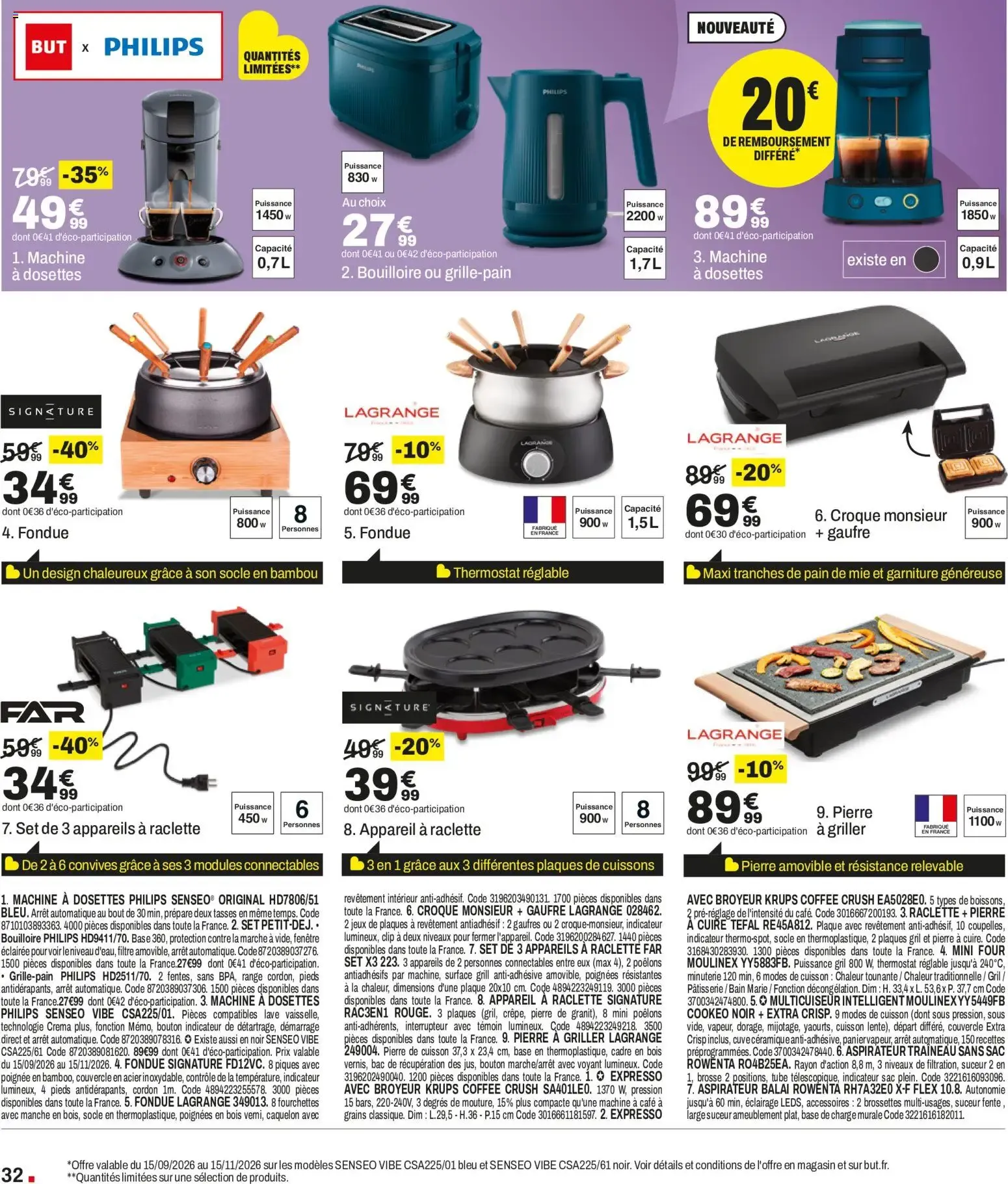 BUT Black November du 27 octobre au 4 janvier 2027 - Catalogue page 32