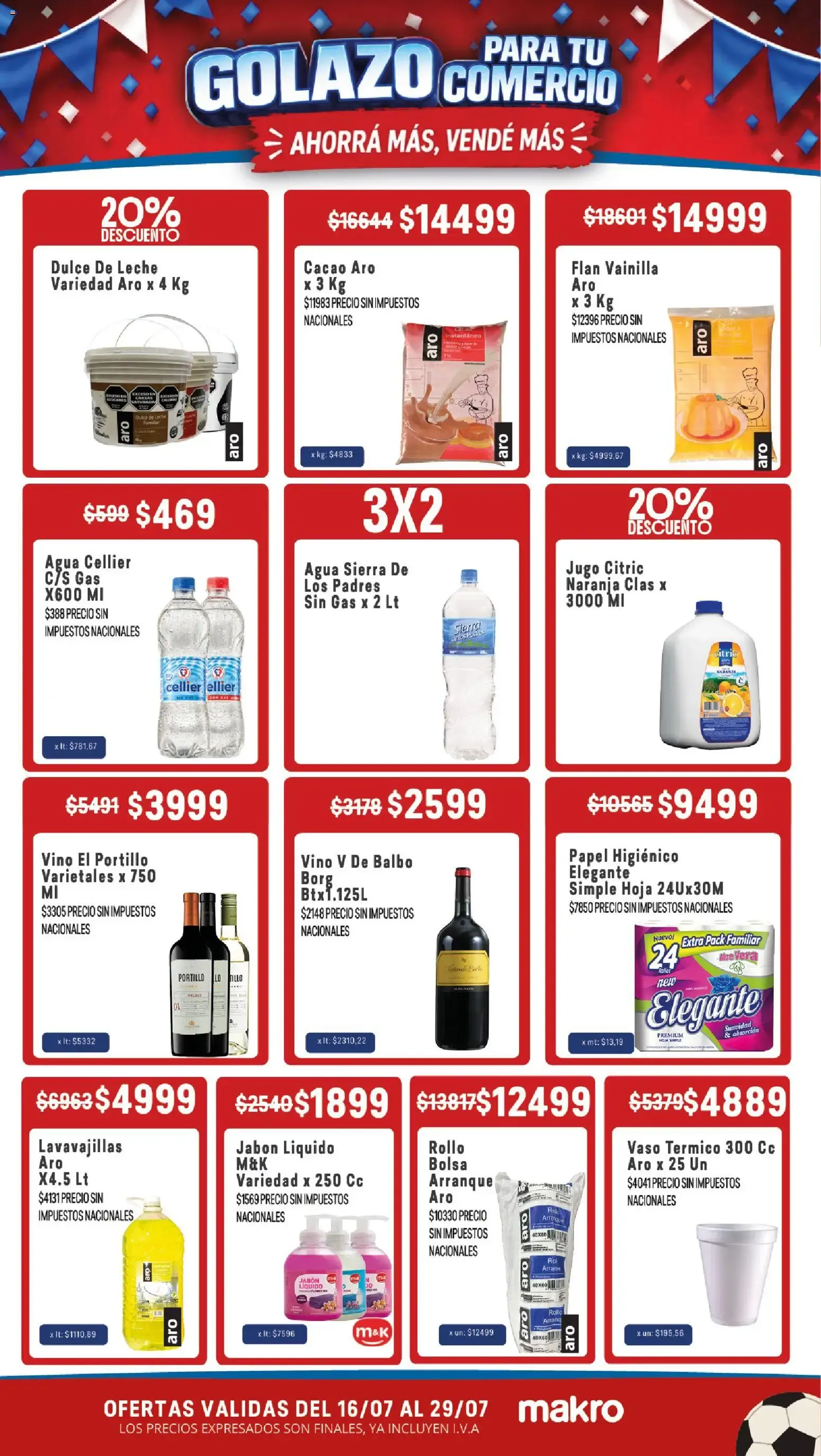 Ofertas de Makro - GOLAZO PARA TU COMERCIO del 16/07/2026 - 29/07/2026 16 de julio al 29 de julio 2026 - Página 4 del catálogo