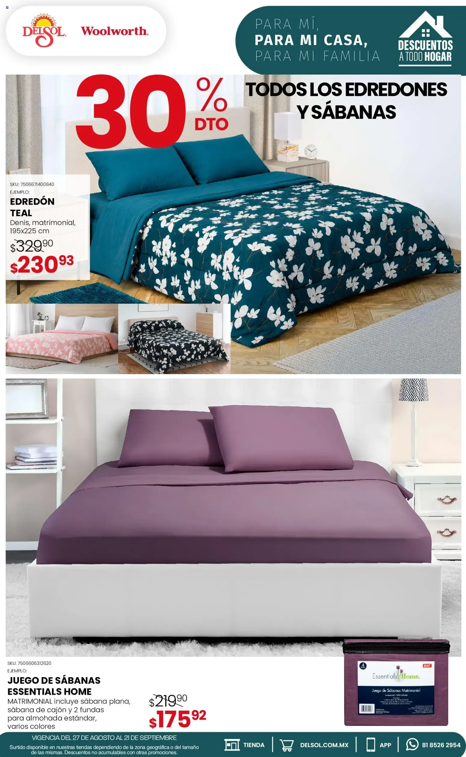 Catálogo de Del Sol y Woolworth catálogo (27/08/2026 - 21/09/2026) - catálogo en línea 27 de agosto al 21 de septiembre 2026 - Pagina 19