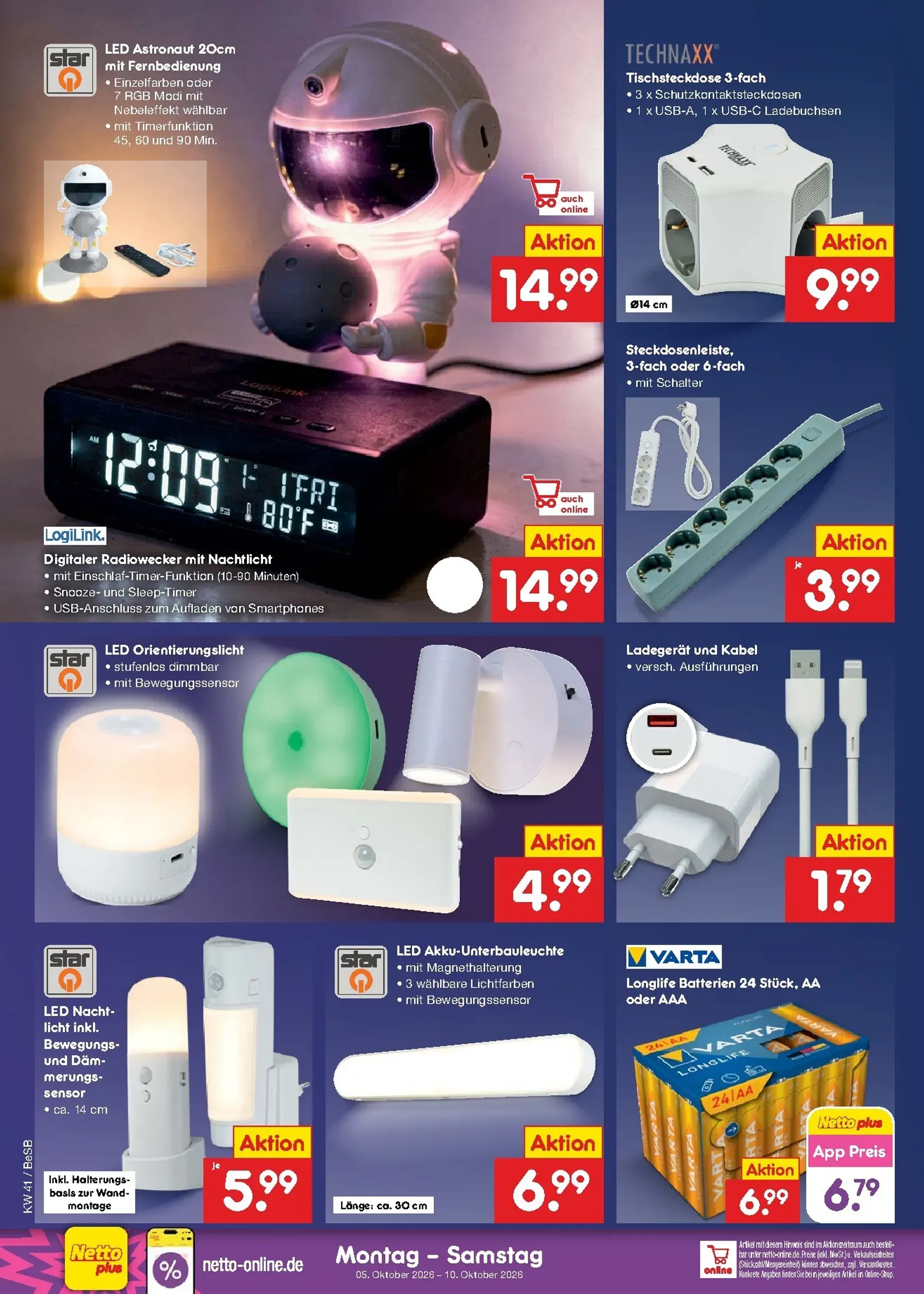 Netto Marken Discount Prospekt – von Montag 05.10.2026 bis Samstag 10.10.2026 von 5. Oktober bis 10. Oktober 2026 - Prospekt seite 43