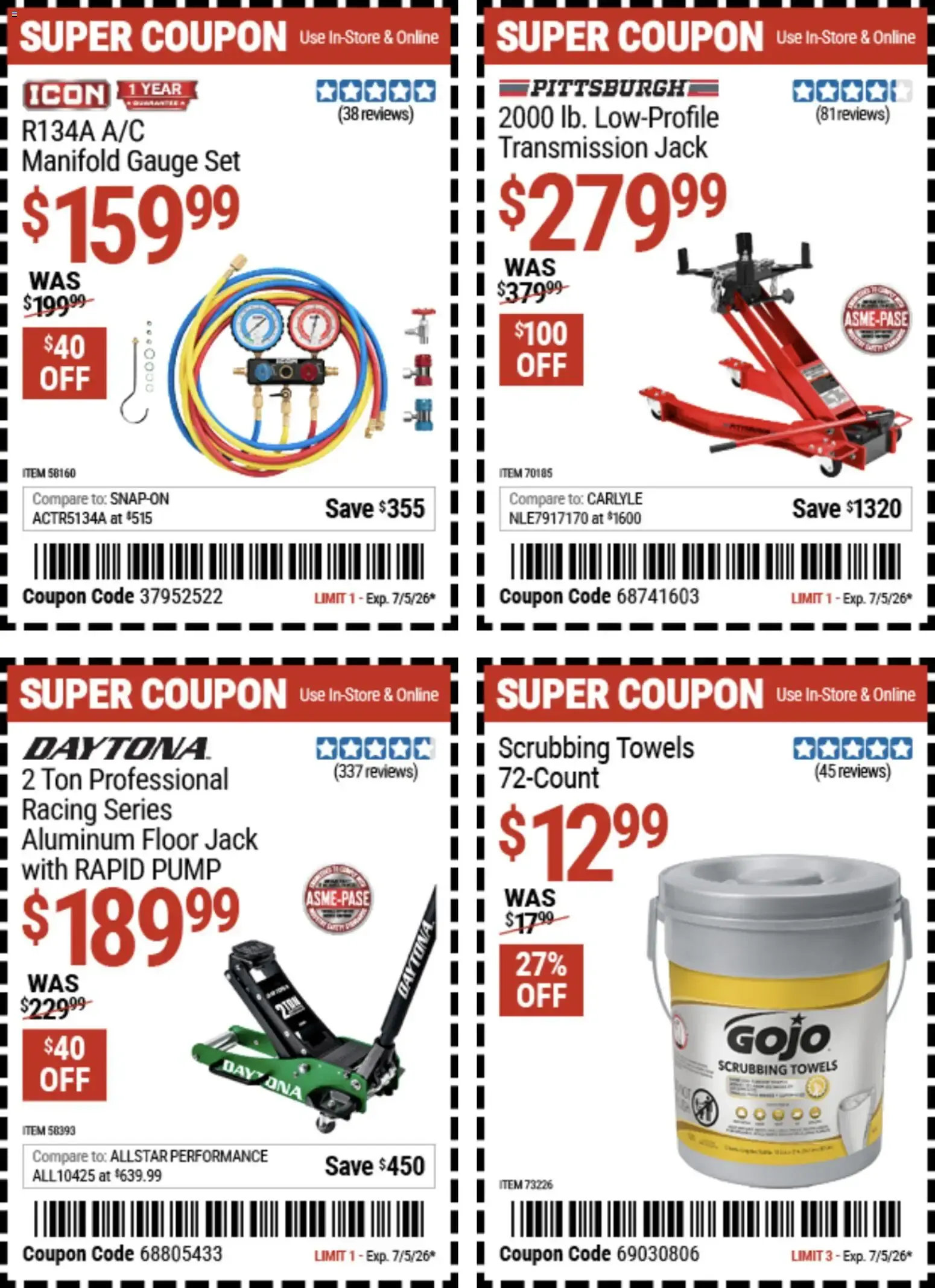 Weekly ad Harbor Freight Weekly Ad (06/22 - 07/05 2026) - Flyer from June 22 to July 5 2026 - Page 2