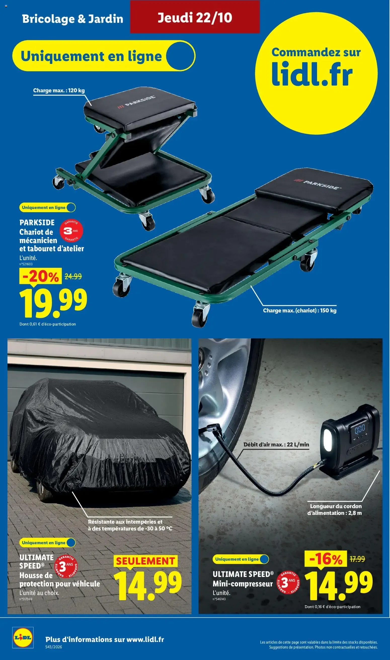 Lidl: Le Moins Toujours Plus du 22 octobre au 28 octobre 2026 - Catalogue page 6
