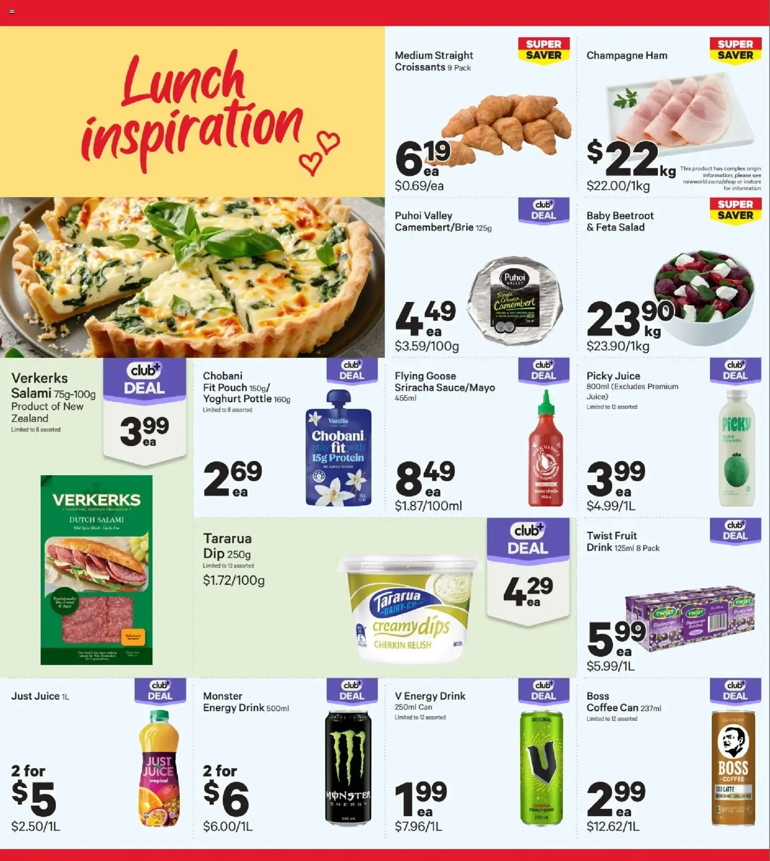 New World new specials valid 26 Oct 2026 - 1 Nov 2026 from 26 October to 1 November 2026 - Catalogue Page 12
