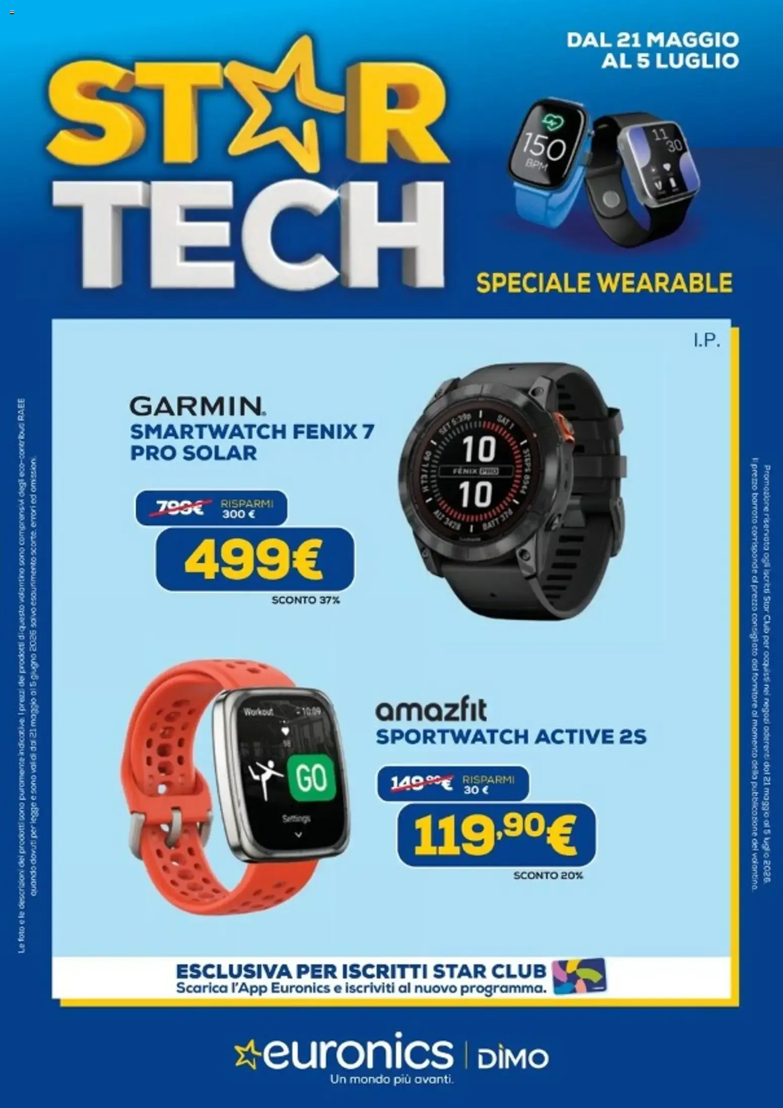 STAR TECH SPECIALE WEARABLE da 21 maggio a 5 luglio di 2026 - Pagina del volantino 1