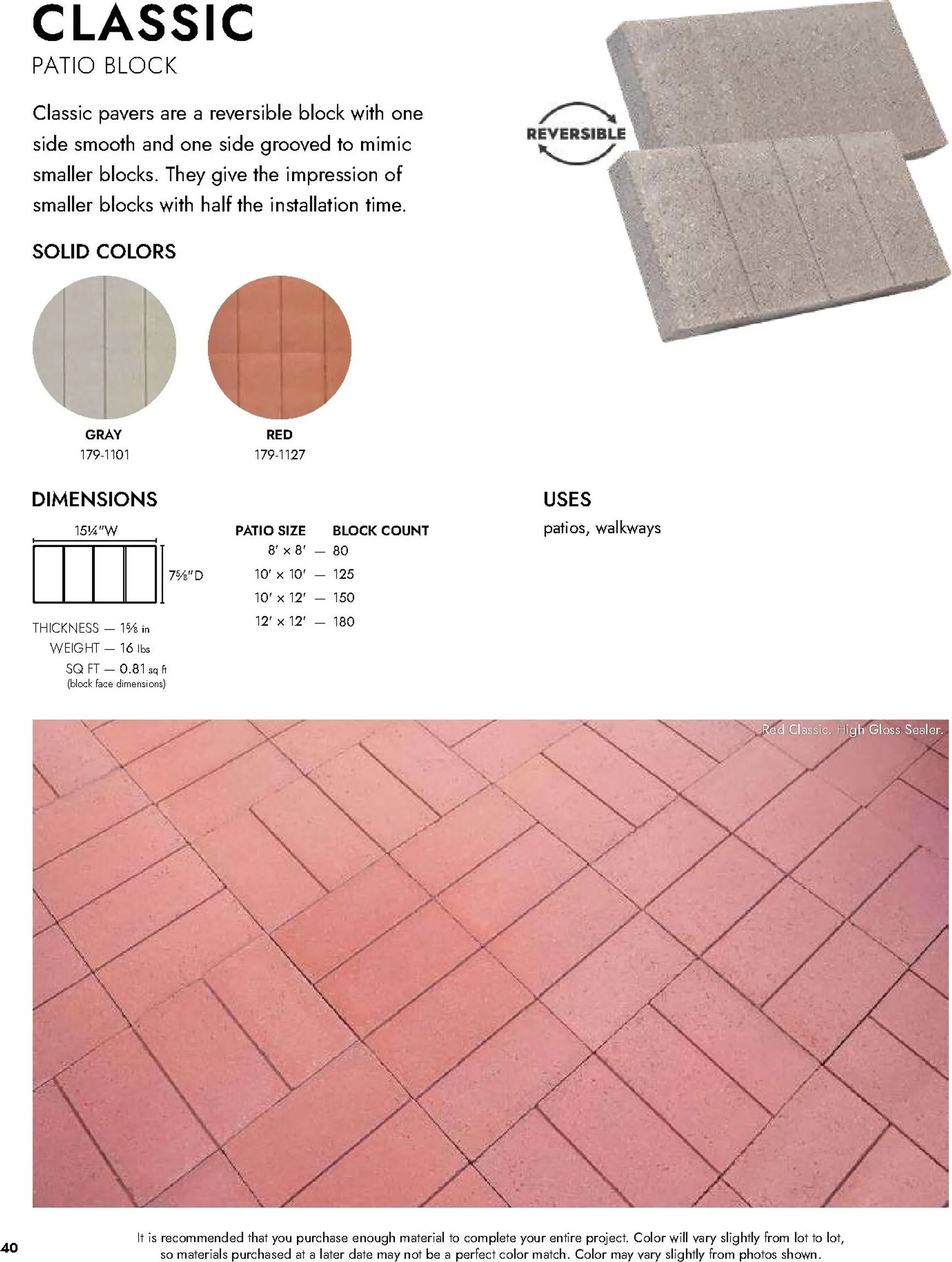 Weekly ad Current Menards - Landscape Block Catalog leaflet valid from Thursday 04/02/2026 to Thursday 12/31/2026 from April 2 to December 31 2026 - Page 41