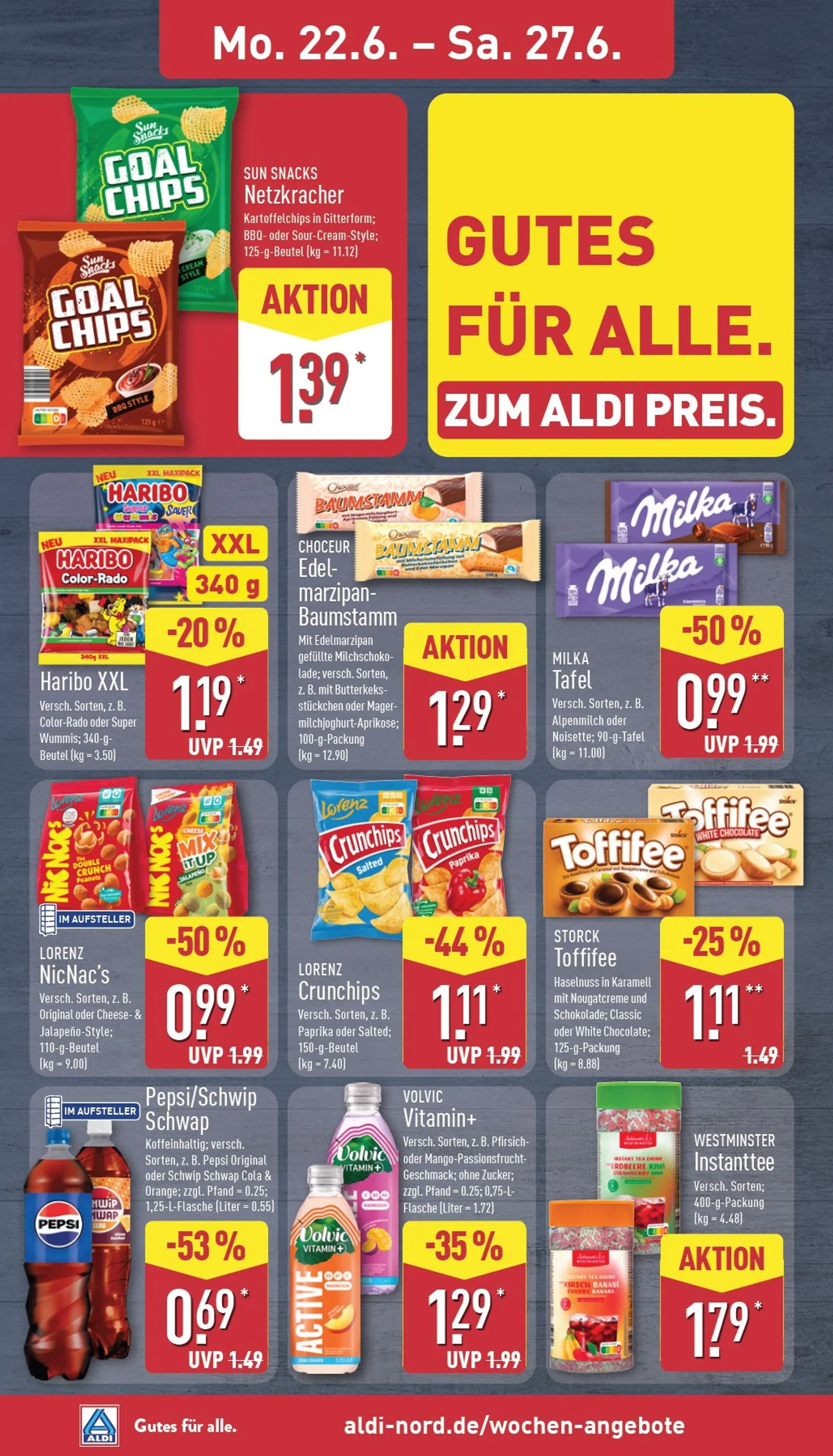 ALDI NORD Prospekt – von Montag 22.06.2026 bis Samstag 27.06.2026 von 22. Juni bis 27. Juni 2026 - Prospekt seite 10