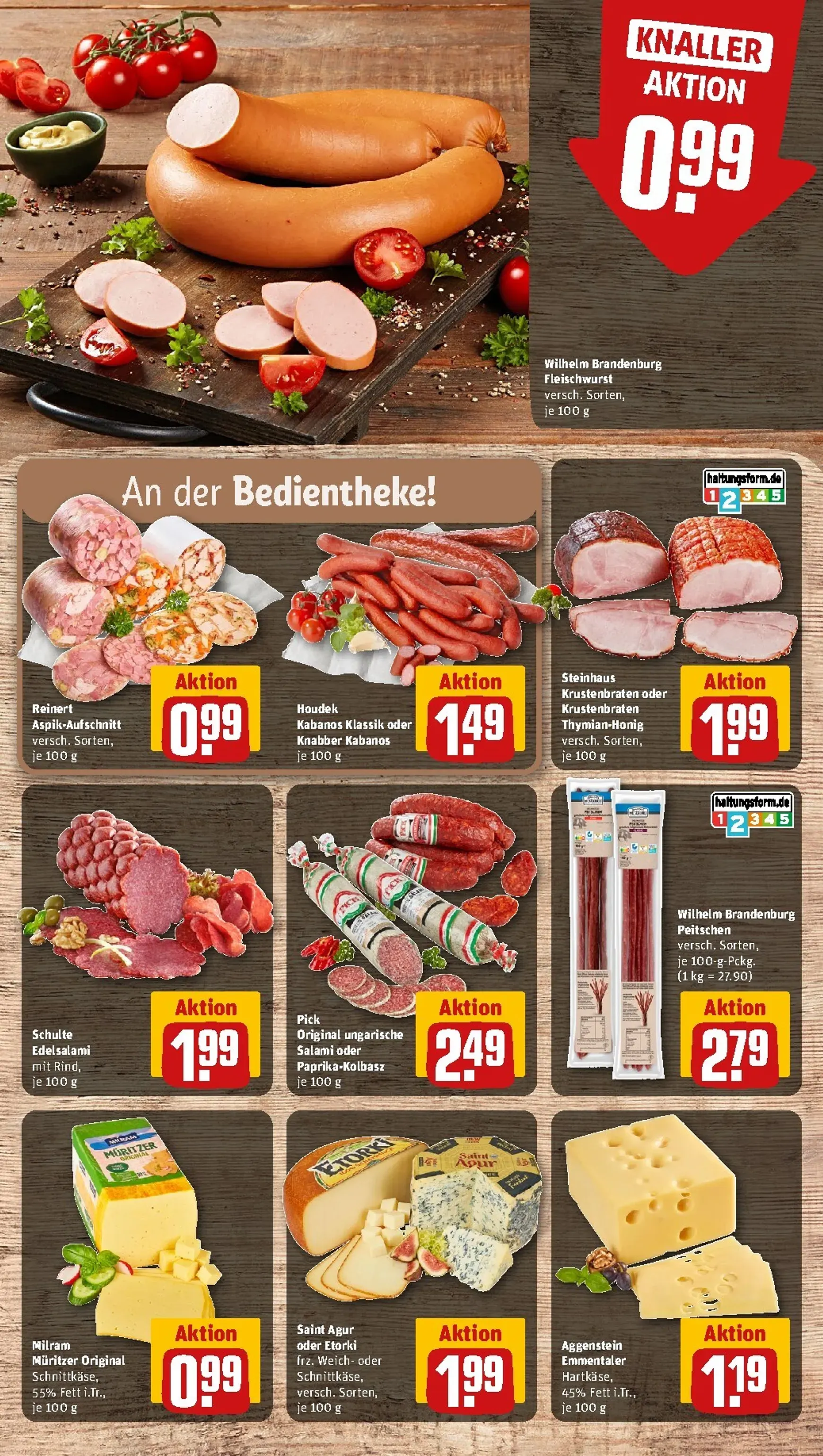 REWE Arina Fester - Jeder Tag Spartag! von 17. August bis 23. August 2026 - Prospekt seite 11