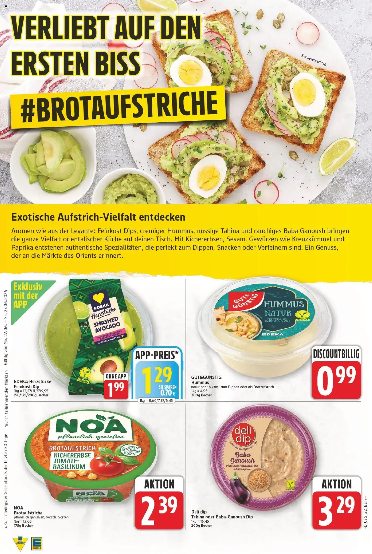 E center Prospekt (ab 22.06.2026) zum Blättern von 22. Juni bis 27. Juni 2026 - Prospekt seite 22