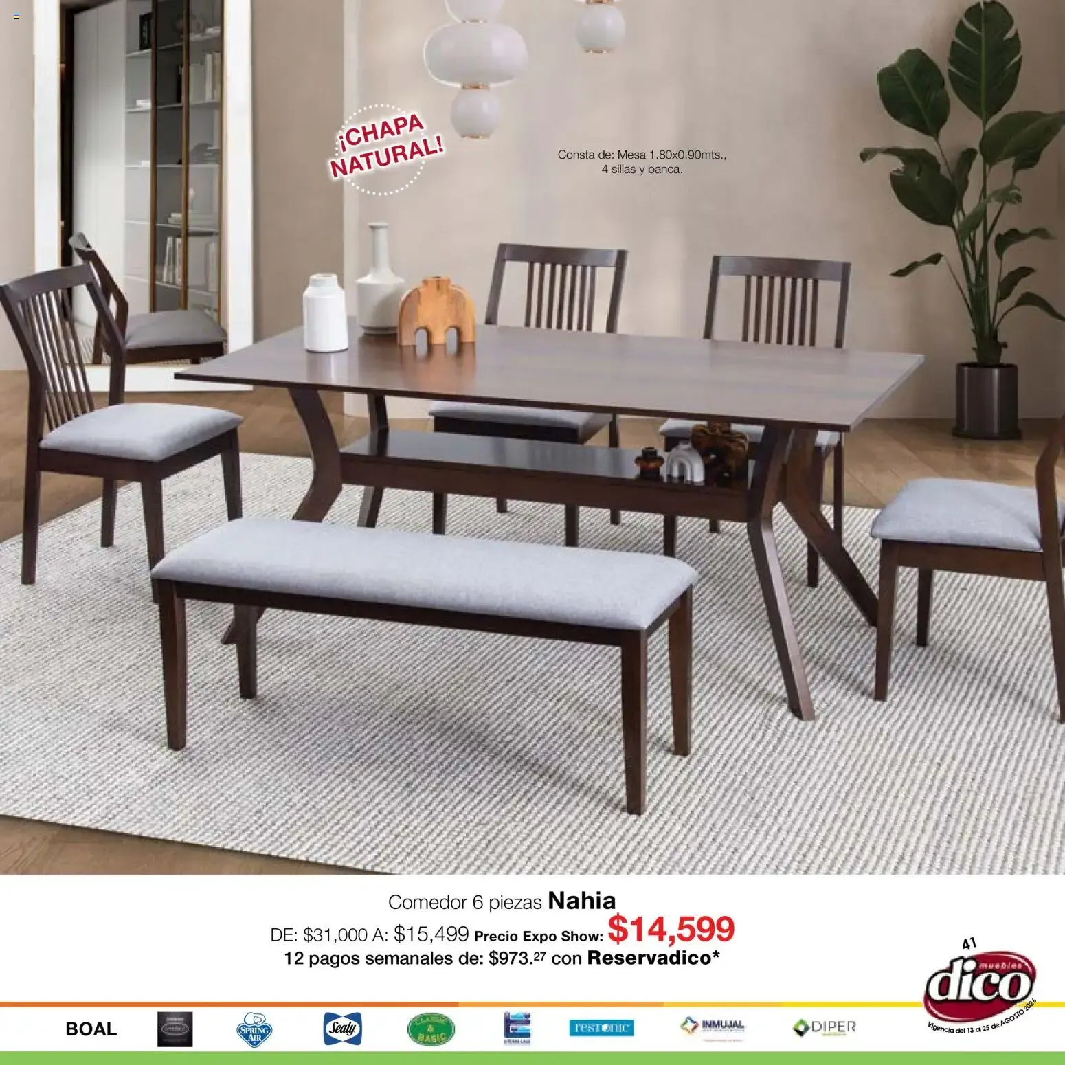 Catálogo de Muebles Dico catálogo Expo Show (13/08/2026 - 25/08/2026) - catálogo en línea 13 de agosto al 25 de agosto 2026 - Pagina 41