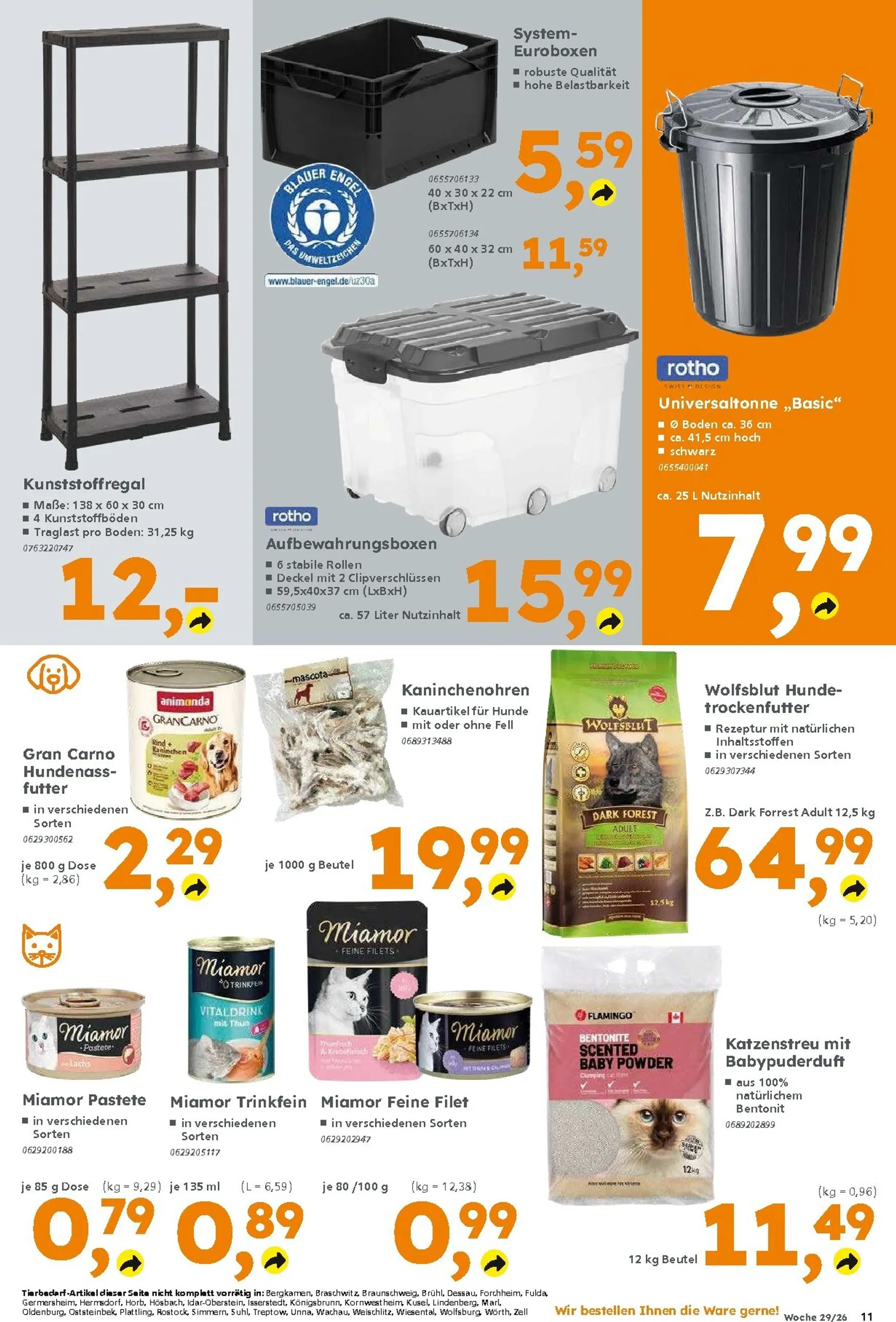 Globus Baumarkt Prospekt – von Sonntag 12.07.2026 bis Samstag 18.07.2026 von 13. Juli bis 18. Juli 2026 - Prospekt seite 11