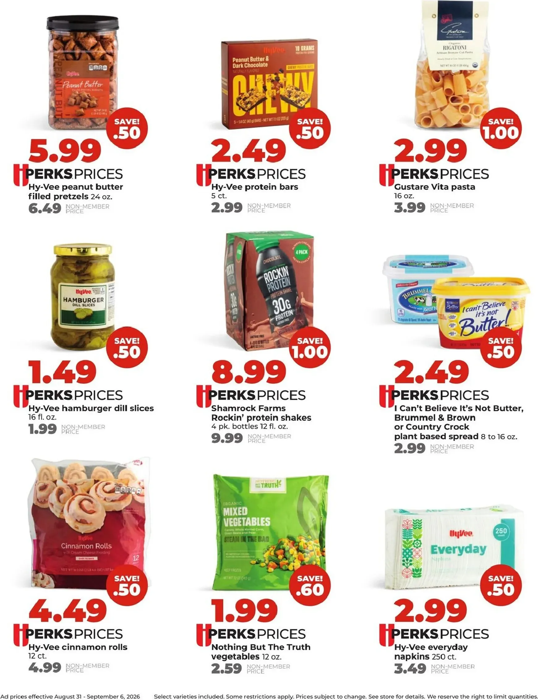 Weekly ad Current Hy Vee leaflet valid from Monday 08/31/2026 to Sunday 09/06/2026 from August 31 to September 6 2026 - Page 10