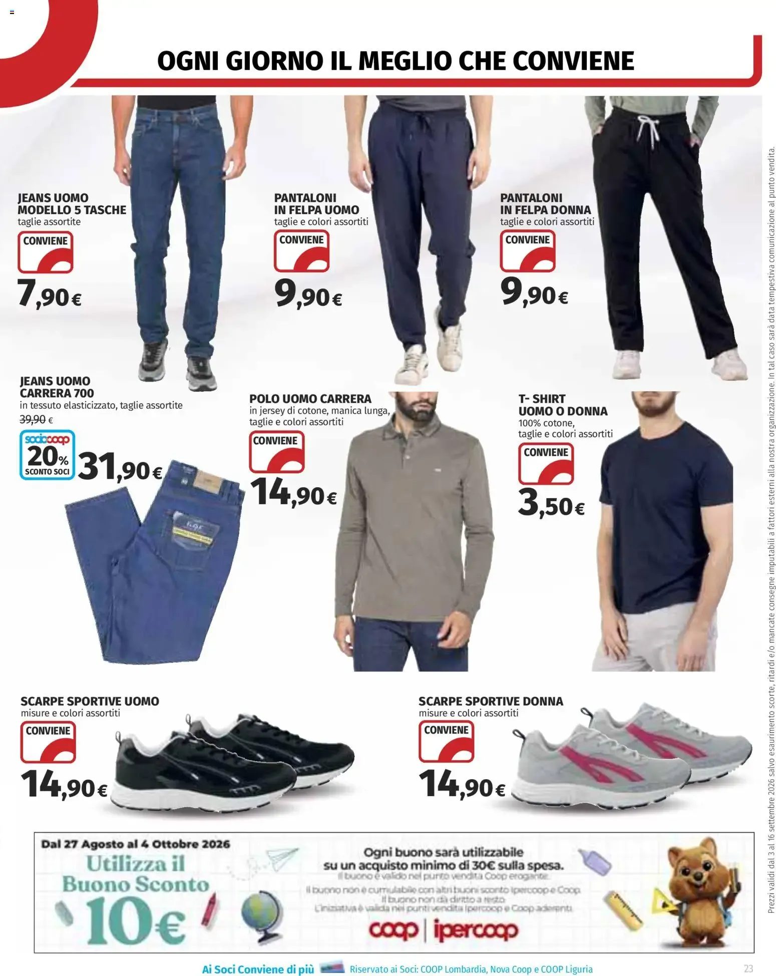Volantino COOP Anteprima dal 03/09/2026 > NUOVO Promozioni da 3 settembre a 16 settembre di 2026 - Pagina del volantino 23