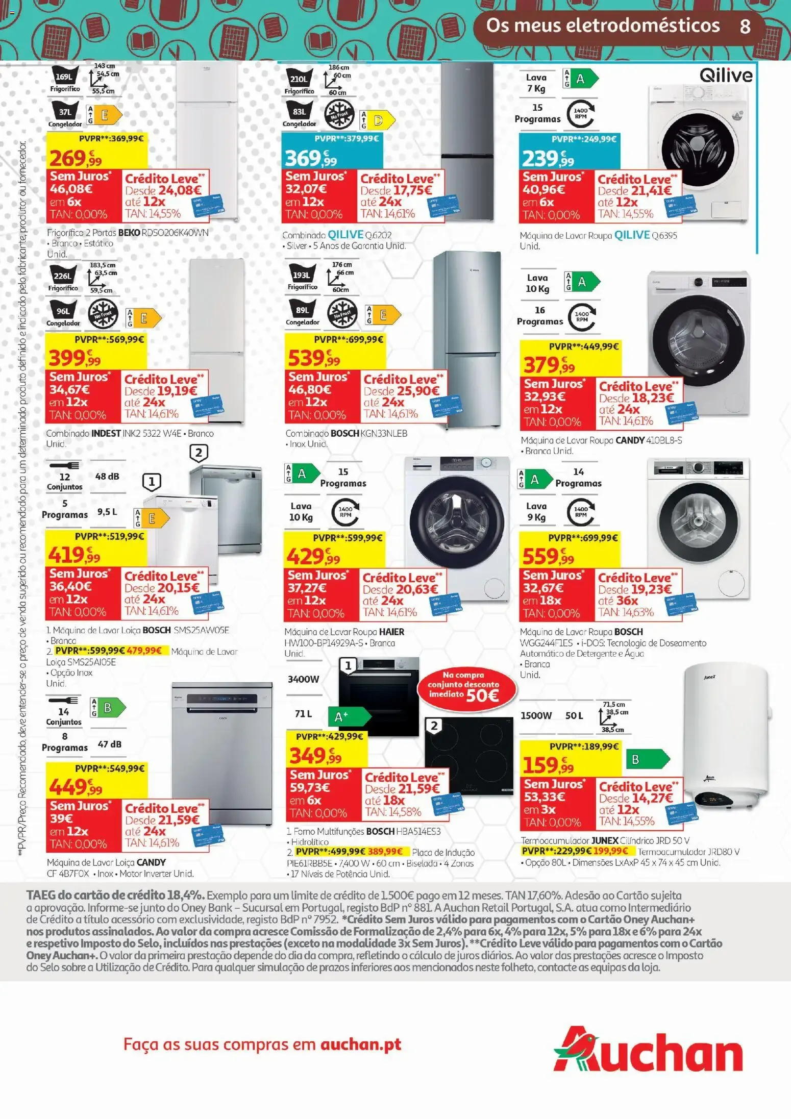 Folheto Auchan - Tecno Escolar » de 19/08/2026 - 03/09/2026 de 19 de agosto até 3 de setembro 2026 - Pagina 8