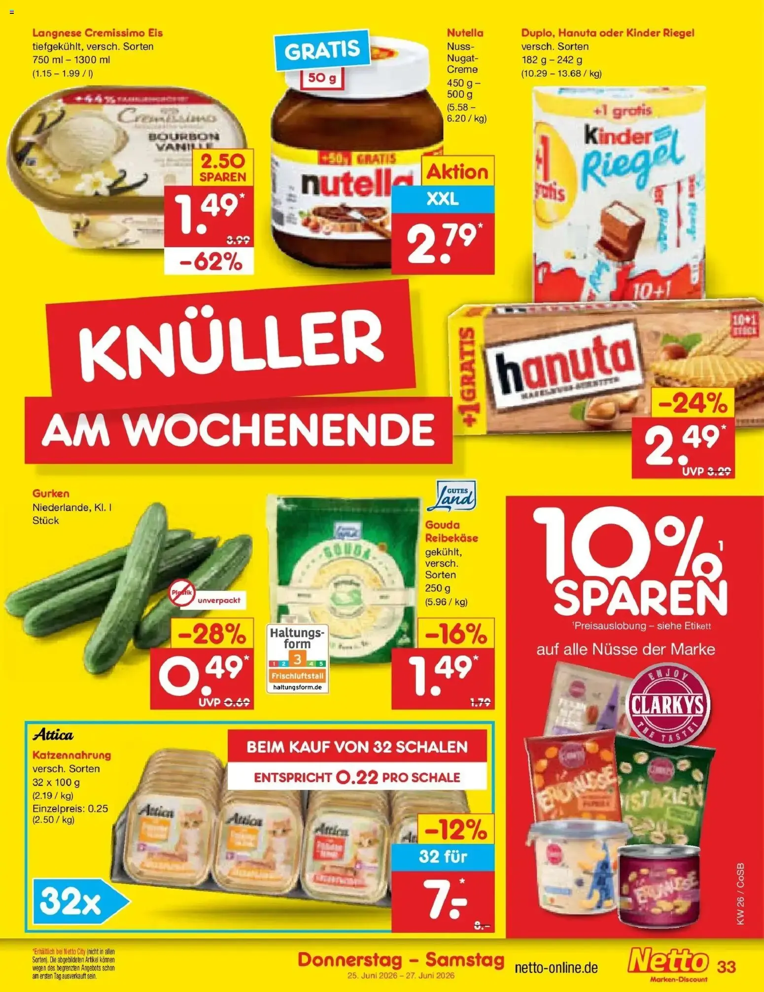 Netto Marken-Discount Prospekt Bitterfeld-Wolfen (ab 22.06.2026) » Angebote von 22. Juni bis 27. Juni 2026 - Prospekt seite 45