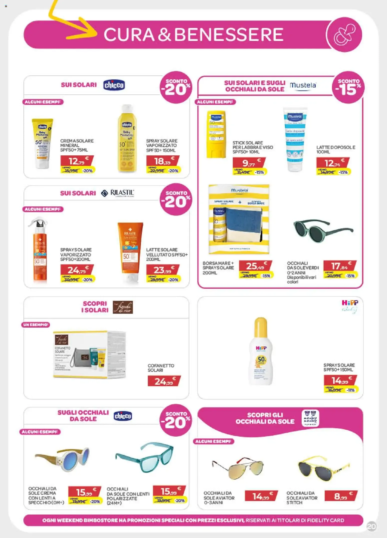 Bimbo store volantino dal 11/06/2026 - online Offerte da 11 giugno a 1 luglio di 2026 - Pagina del volantino 20