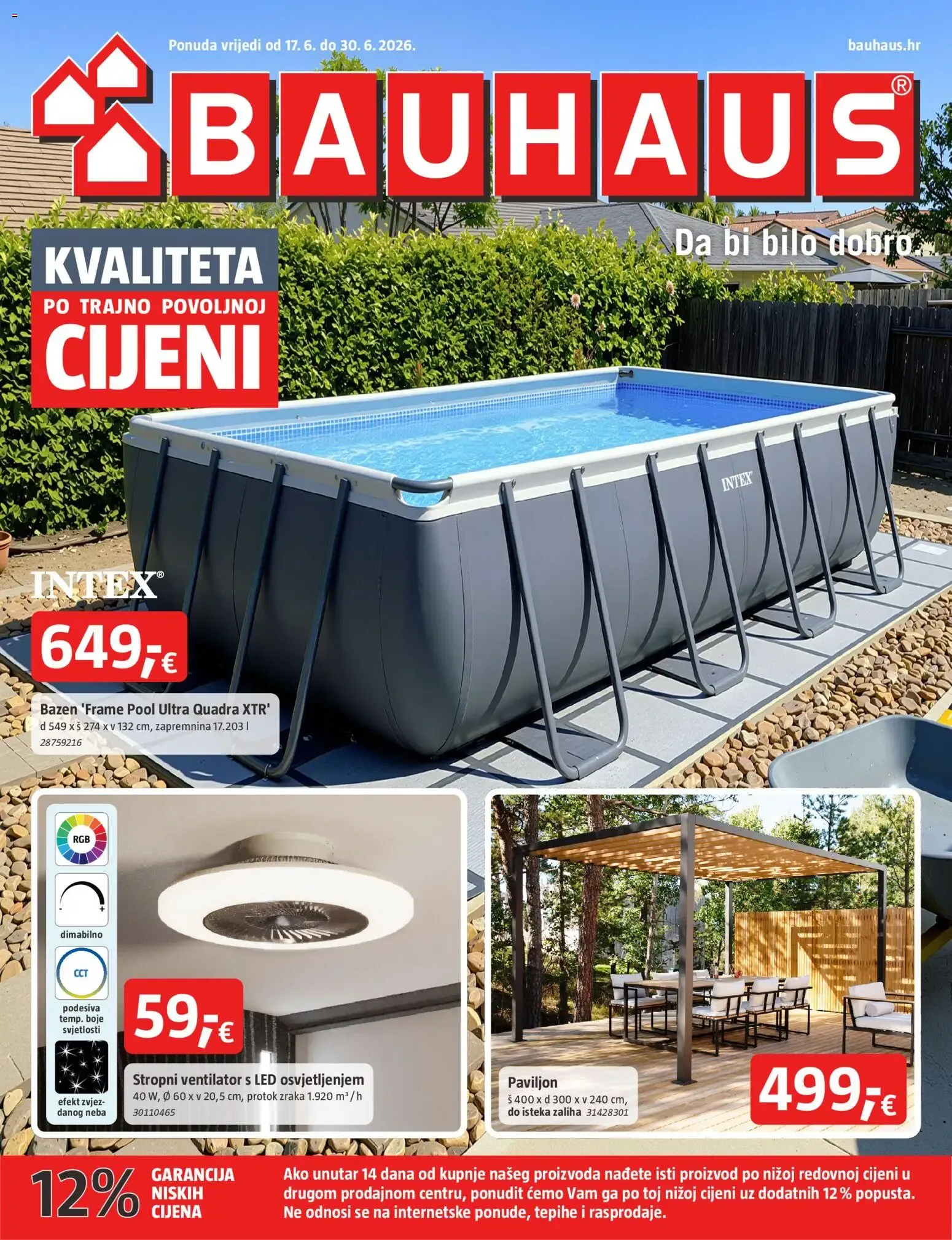 Katalog Bauhaus Katalog novi od 17.06.2026 na listanje > letak digitalni od 17. lipnja do 30. lipnja 2026. - Pregled Stranica 1