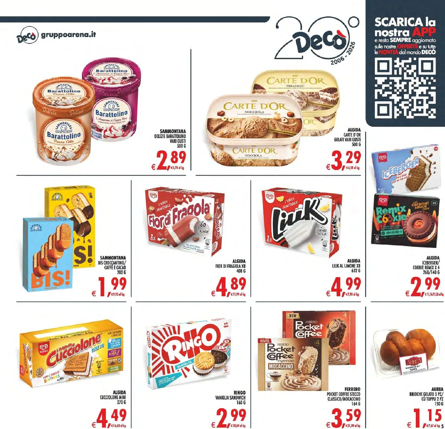 Volantino attuale di Decò - Supermercati/Maxistore/Local Lipari valido dal martedì 09/06/2026 al giovedì 18/06/2026 da 9 giugno a 18 giugno di 2026 - Pagina del volantino 5