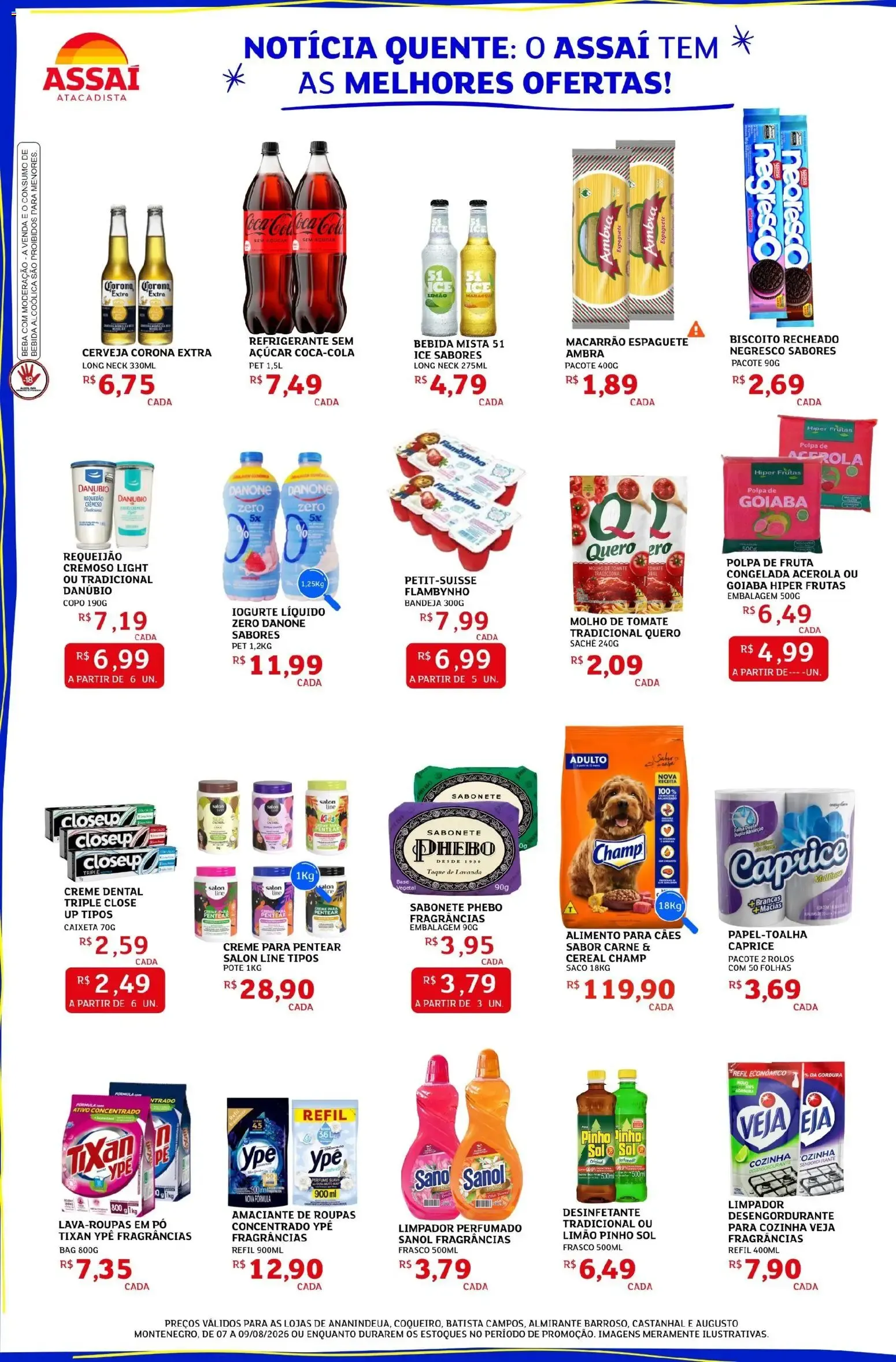 Encarte de Assaí Atacadista ofertas - PA de 07/08/2026 | Promoções Online 7 de agosto até 9 de agosto 2026 - Pagina 2