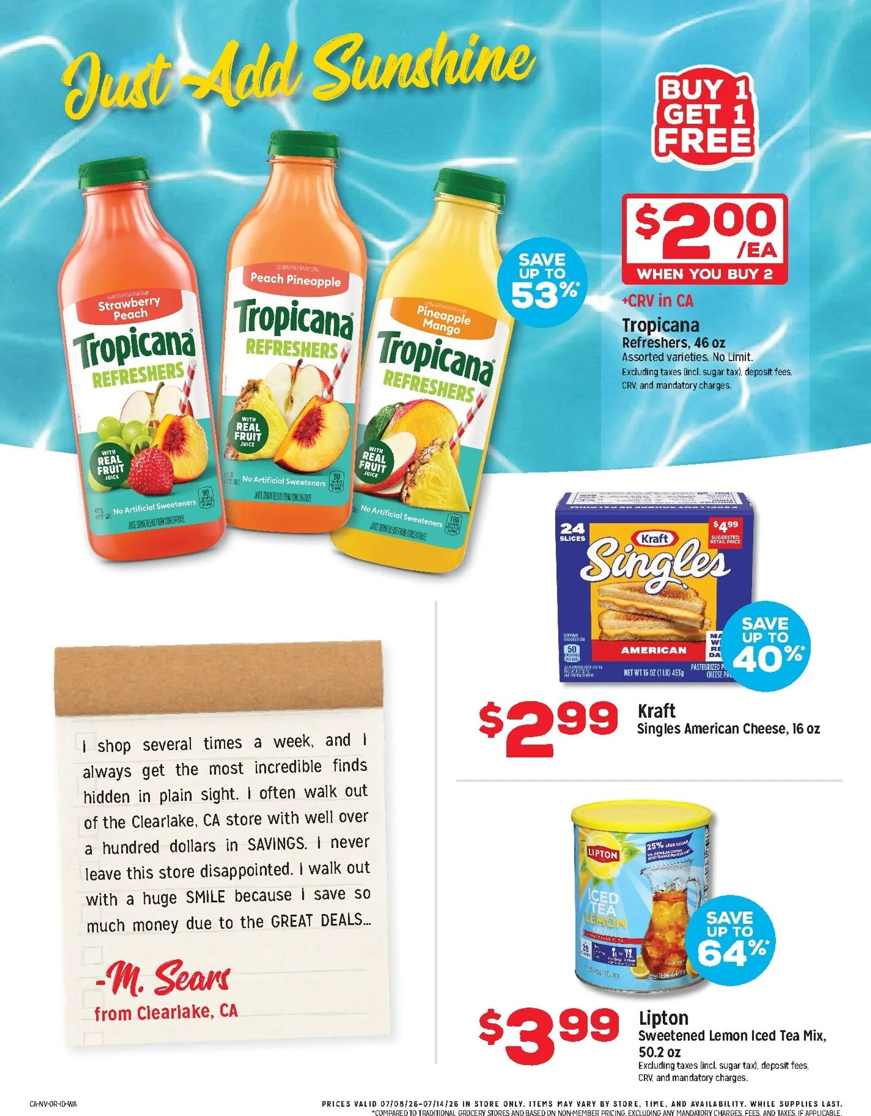 Weekly ad GOOD FOR YOU Great For Your Budget from July 8 to July 14 2026 - Page 2