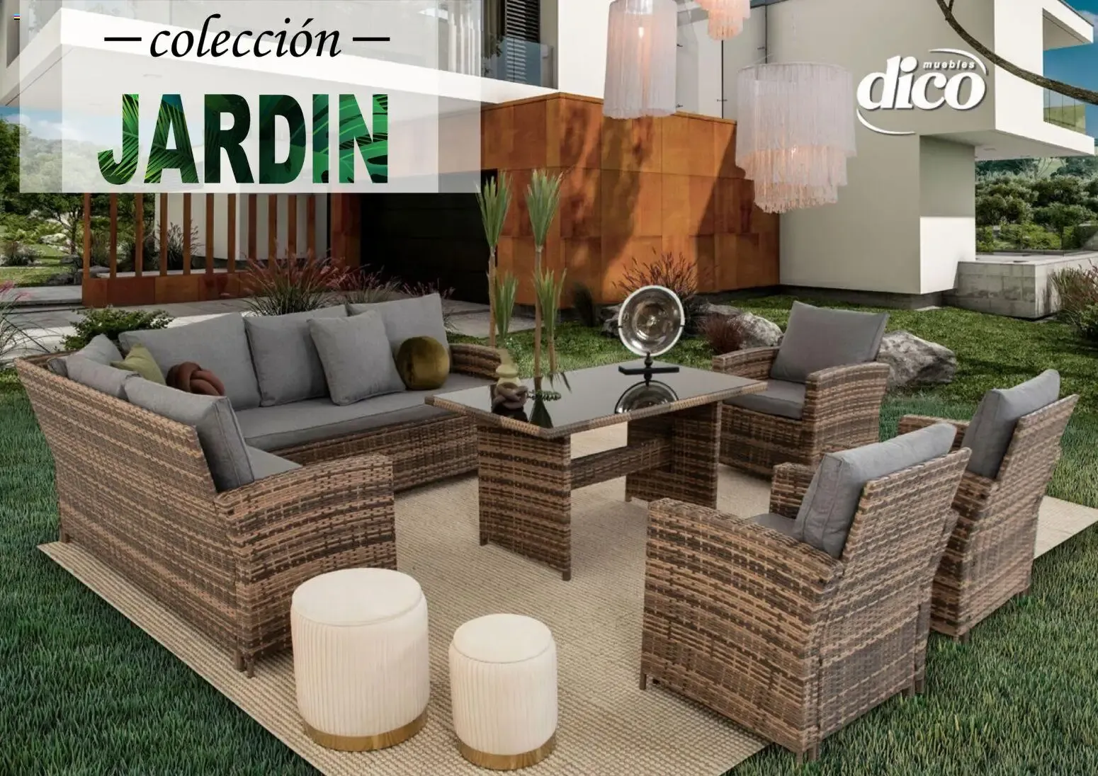 Catálogo de Muebles Dico catálogo Coleccion Jardin (14/04/2026 - 31/12/2026) - catálogo en línea 14 de abril al 31 de diciembre 2026 - Pagina 1