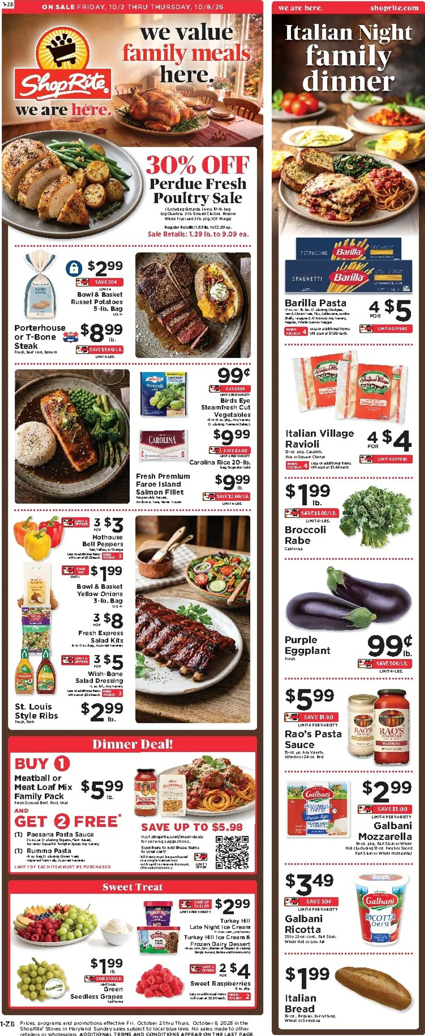Weekly ad ShopRite: Stock Up + Save from October 2 to October 8 2026 - Page 2
