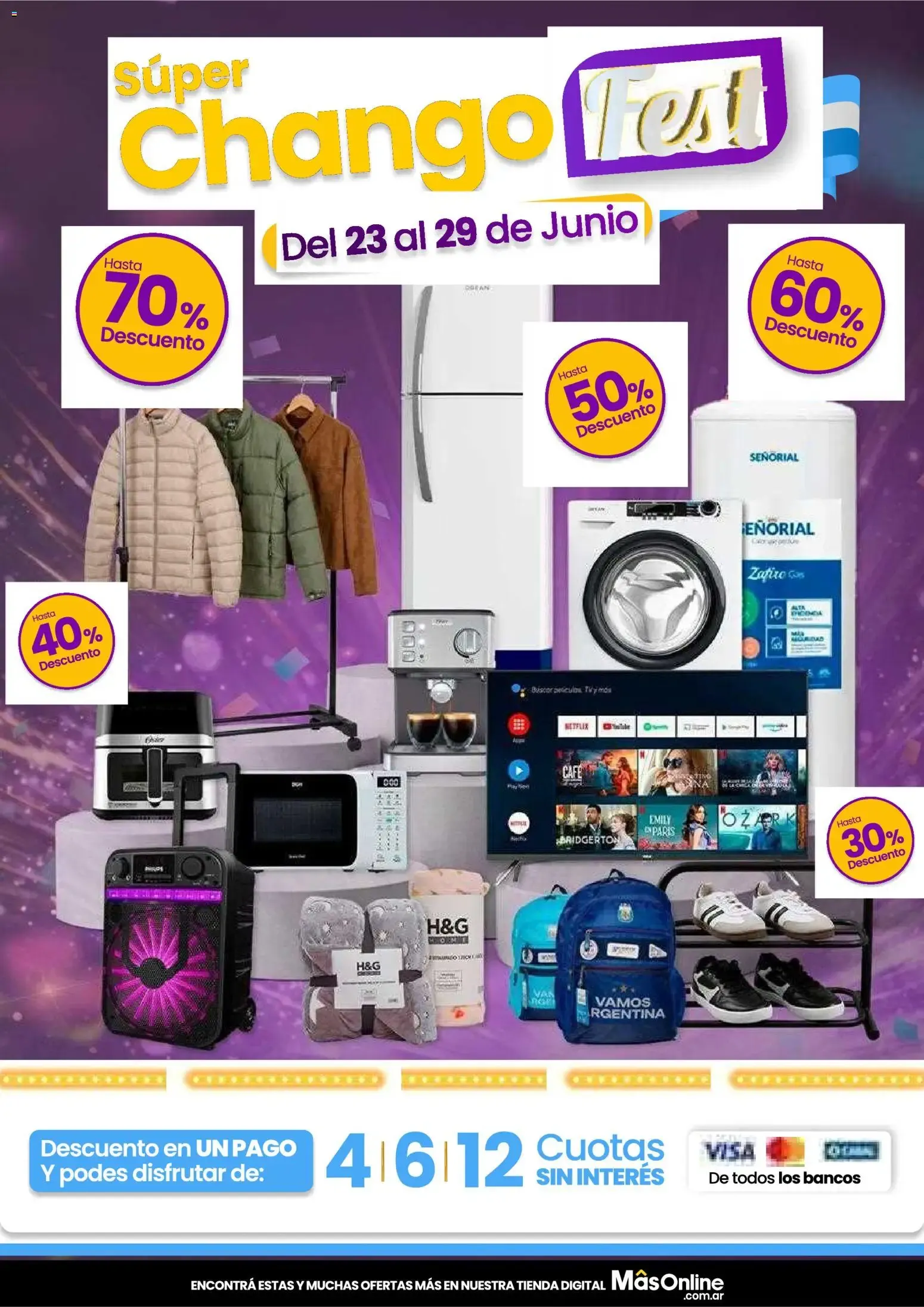 Ofertas de Súper Chango Fest 23 de junio al 29 de junio 2026 - Página 1 del catálogo
