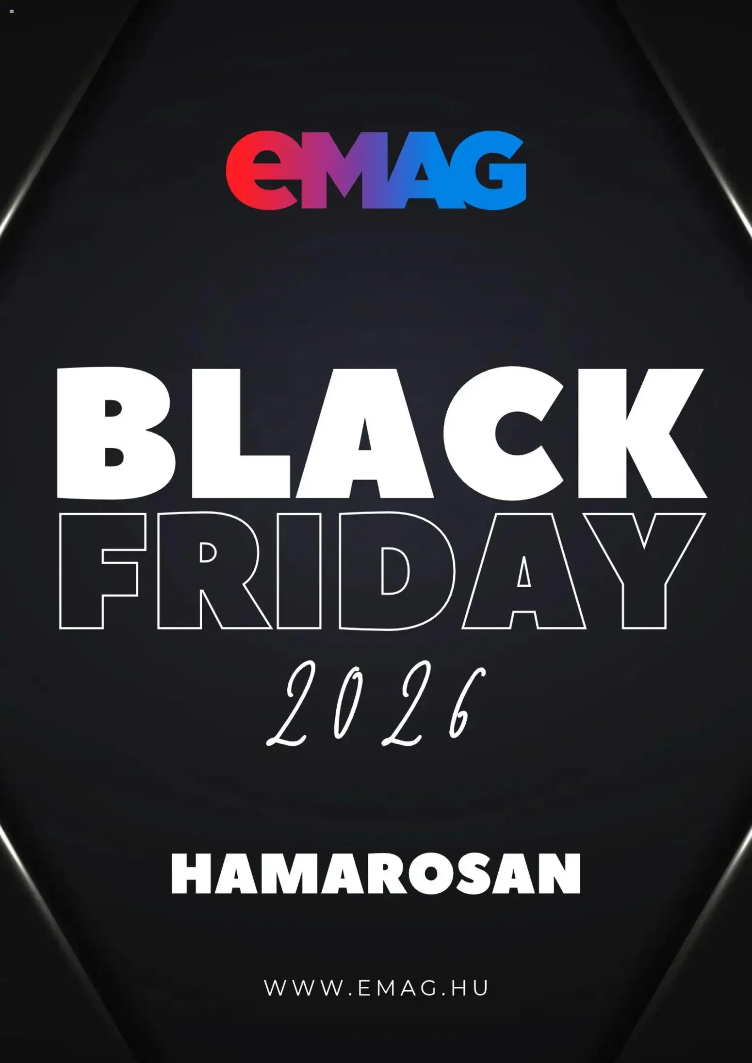 Katalógus eMAG Black Friday 2026 október 9.-tól november 27.-ig 2026. - Oldal 1