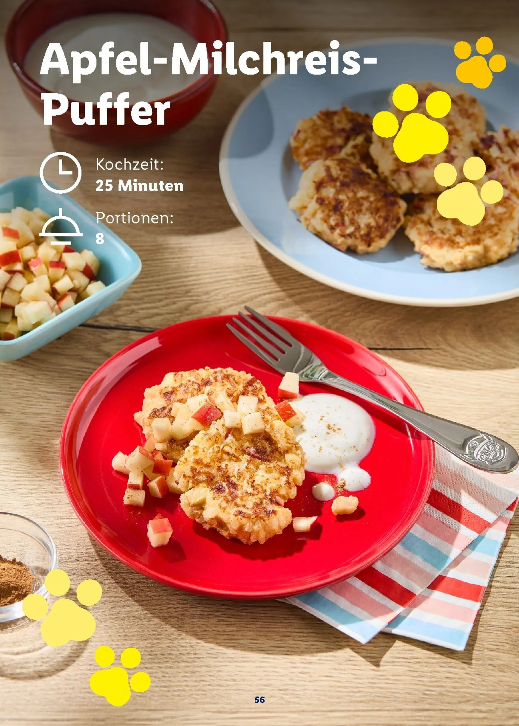 Lidl - Paw Patrol Rezeptheft Prospekt – von Montag 20.07.2026 bis Sonntag 23.08.2026 von 20. Juli bis 23. August 2026 - Prospekt seite 56