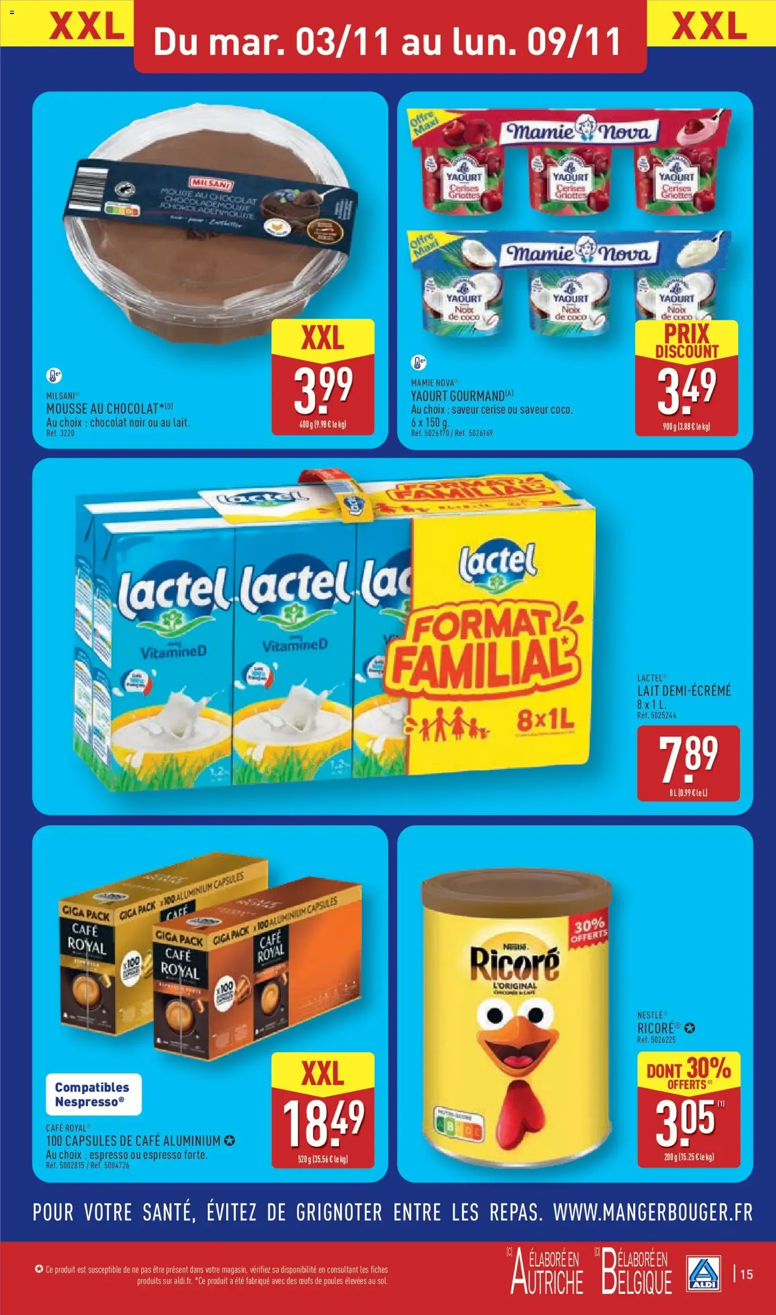 Aldi - Méga Formats à Prix Discount du 3 novembre au 9 novembre 2026 - Catalogue page 19