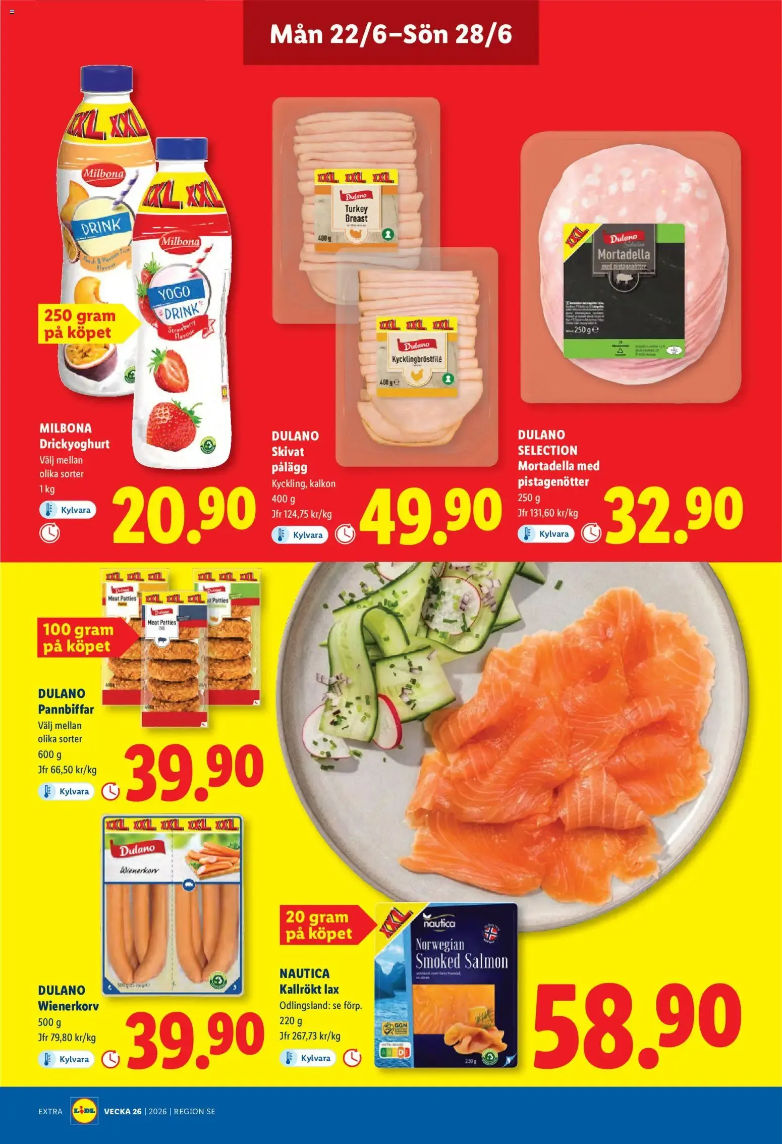 Lidl: Veckans erbjudanden 22/6-28/6 från 22 juni till 28 juni 2026 - Reklamblad sidor 14