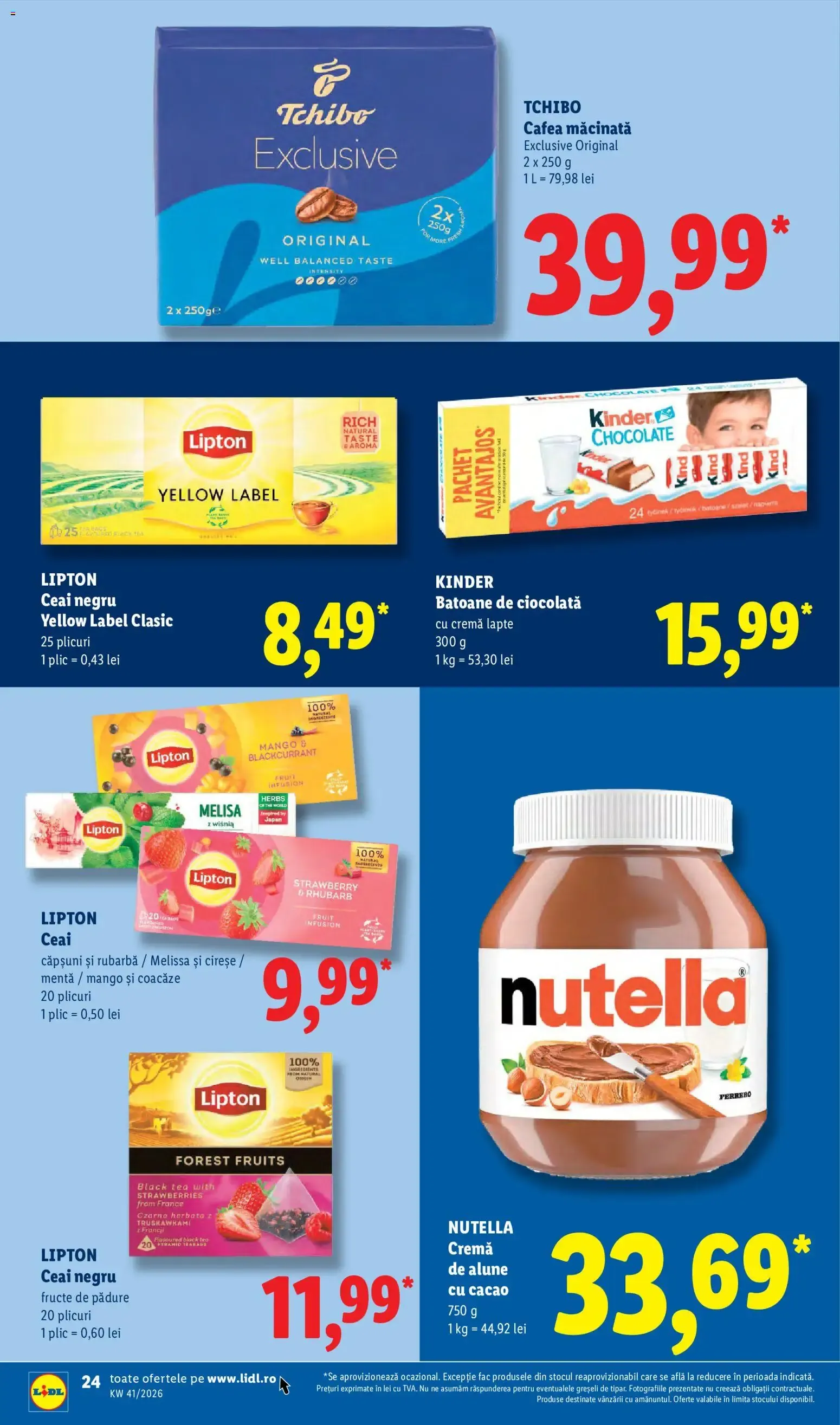 Catalog Catalog LIDL 05.10.2026 - Oferta și Revista online de la 5 octombrie până la 11 octombrie 2026 - Revista Pagina 24