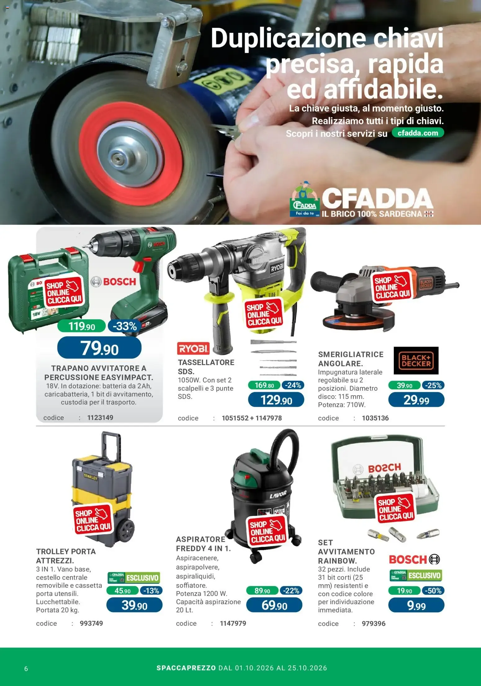 Nuovo CFadda volantino dal 01/10/2026 > offerte anteprima 🛍️ da 1 ottobre a 25 ottobre di 2026 - Pagina del volantino 6