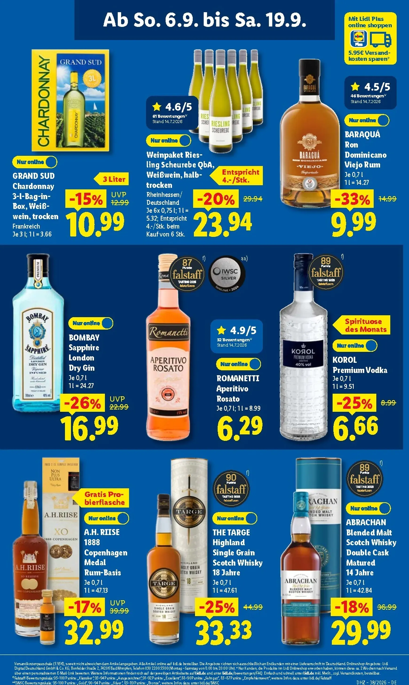 Lidl Prospekt - Ofertas del 14 al 19 de Septiembre von 14. September bis 19. September 2026 - Prospekt seite 26
