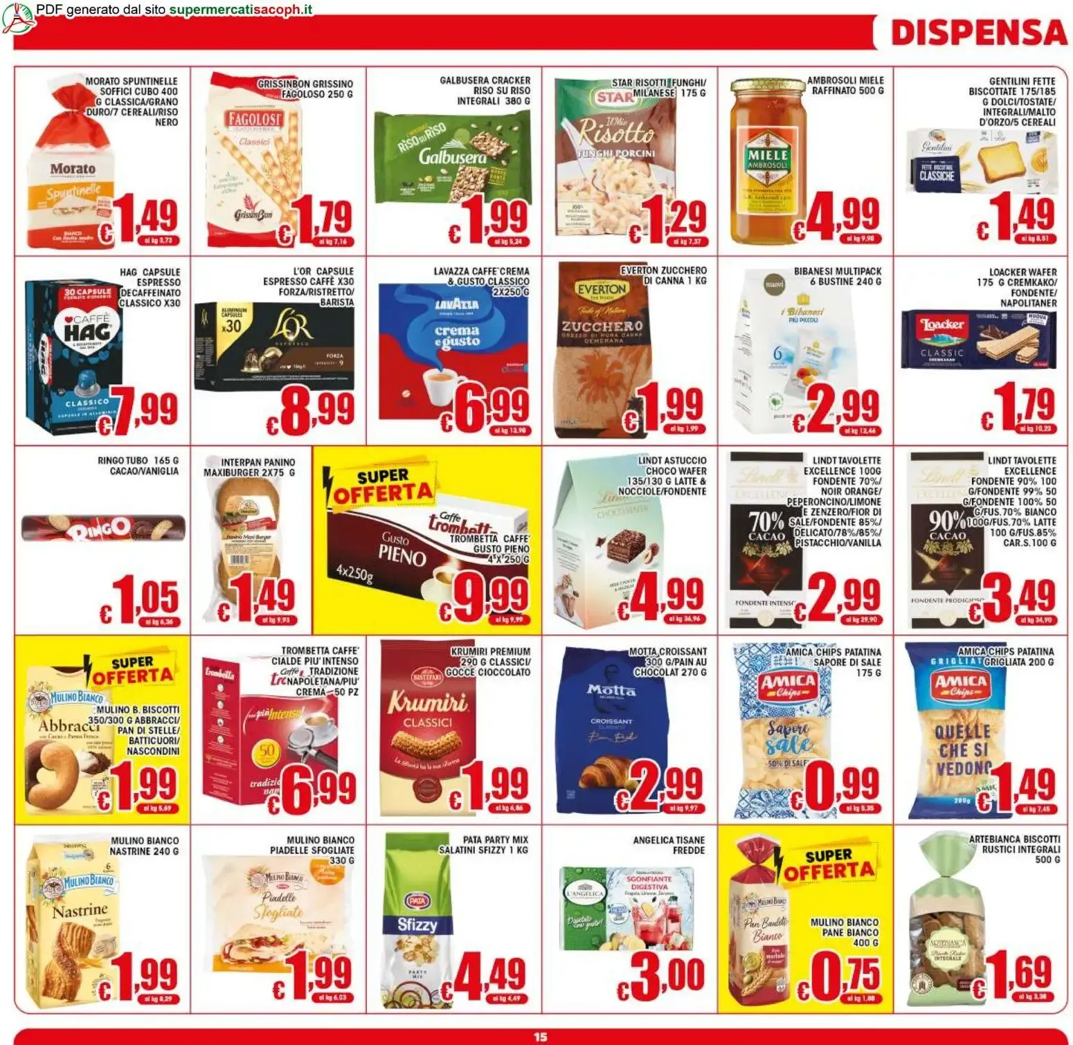 Sacoph volantino dal 10/07/2026 - online Offerte da 10 luglio a 21 luglio di 2026 - Pagina del volantino 15