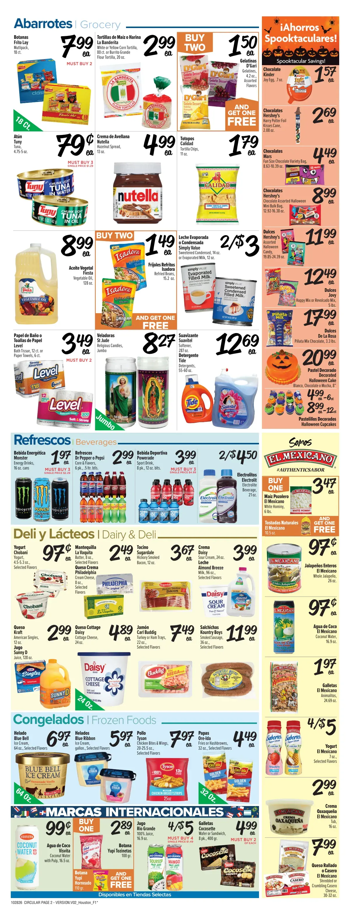 Weekly ad Current Fiesta Mart leaflet valid from Wednesday 10/28/2026 to Tuesday 11/03/2026 from October 28 to November 3 2026 - Page 2