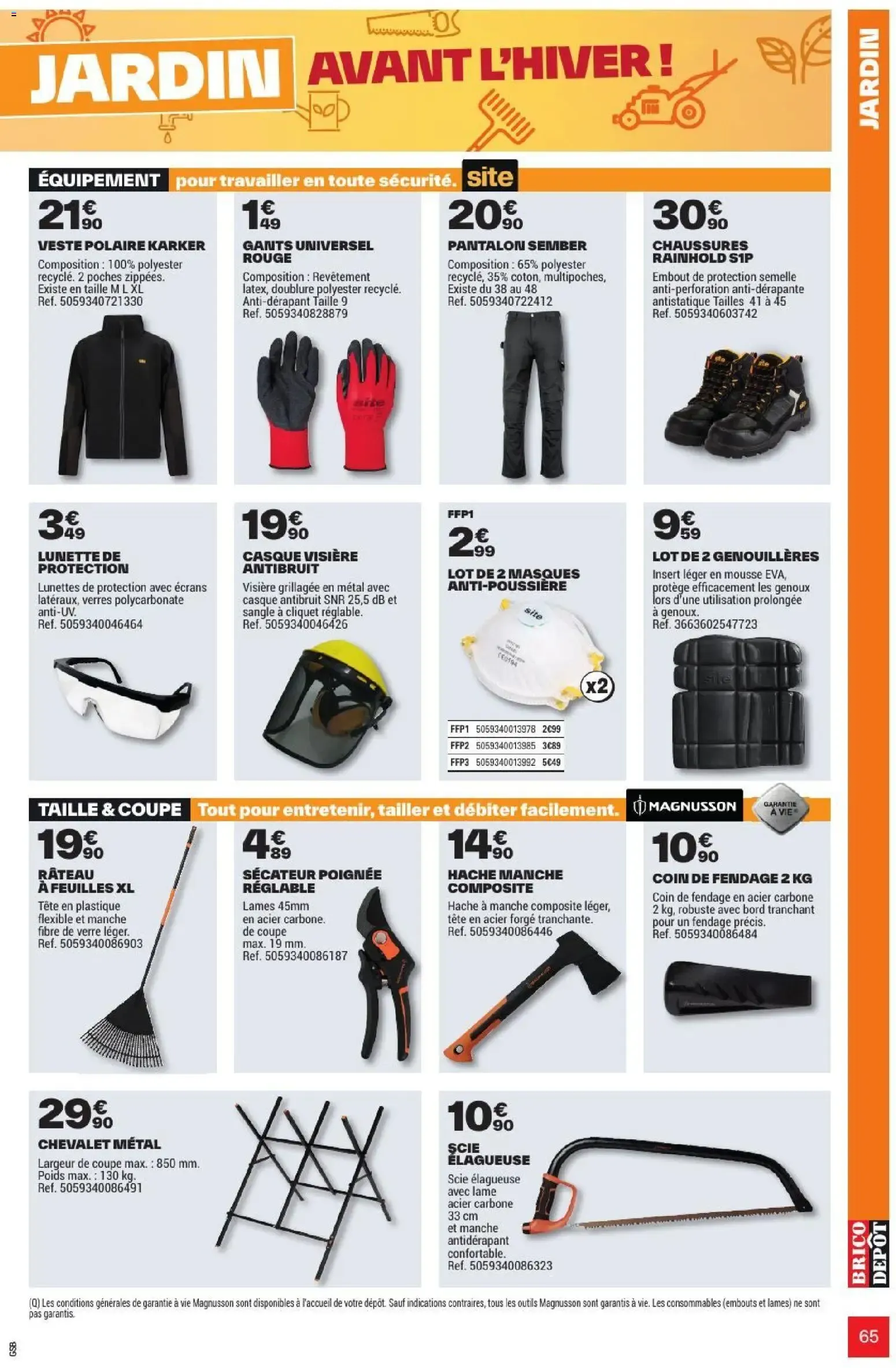 L'OFFICIEL DU BRICOLAGE - Automne du 17 septembre au 1 octobre 2026 - Catalogue page 65