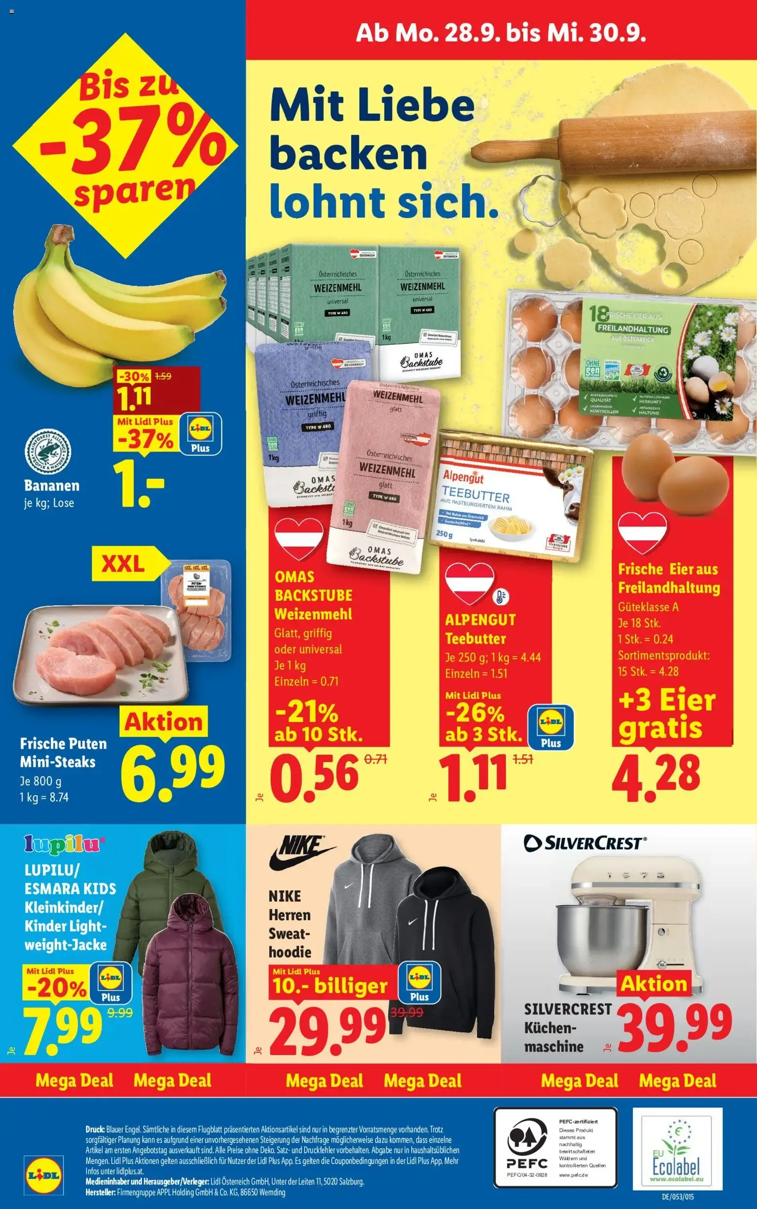 Lidl Aktion von 24. September bis 26. September 2026 - Flugblätt seite  31